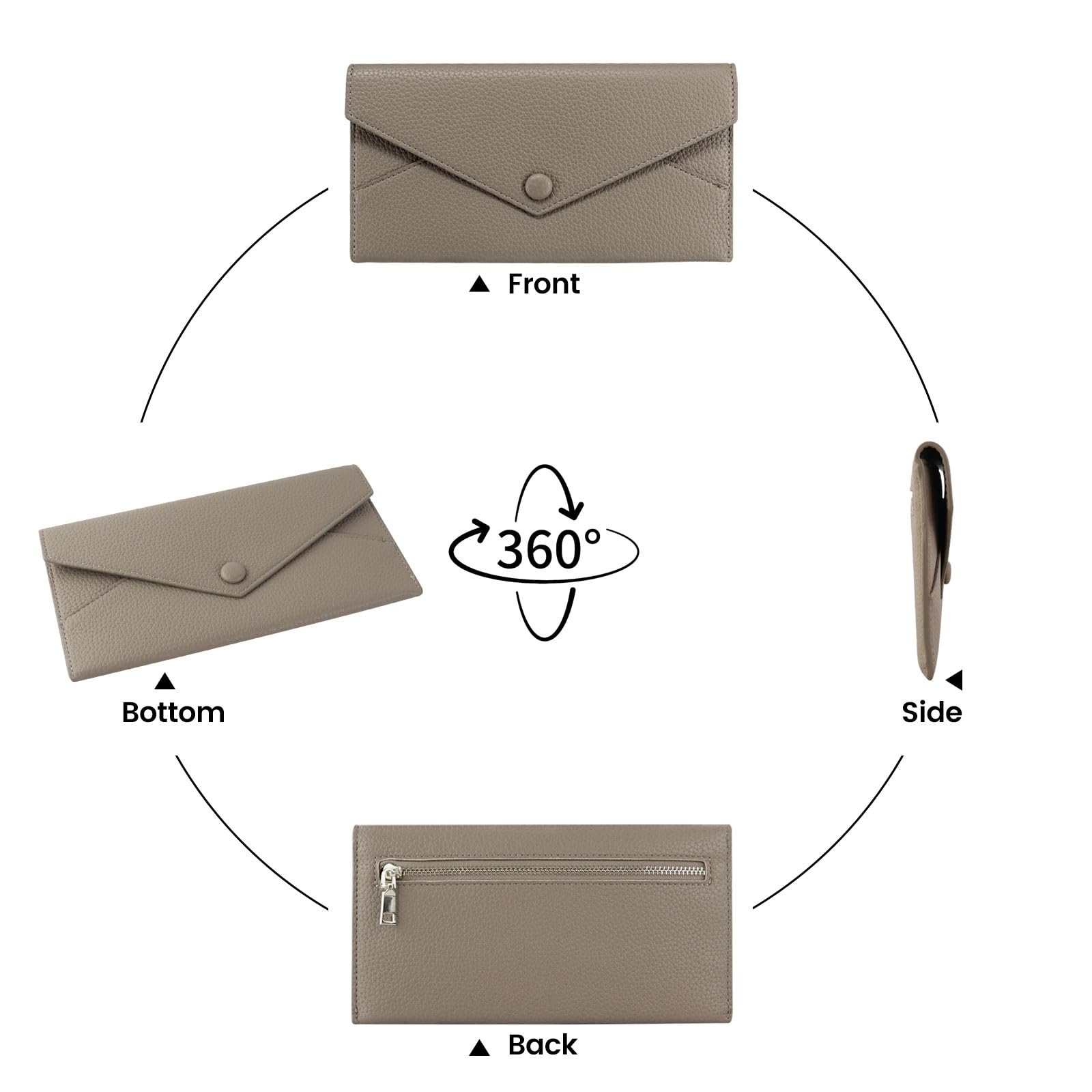 adistylinno-women-s-wallet-portefeuille-rfid-kaki-clair image 6