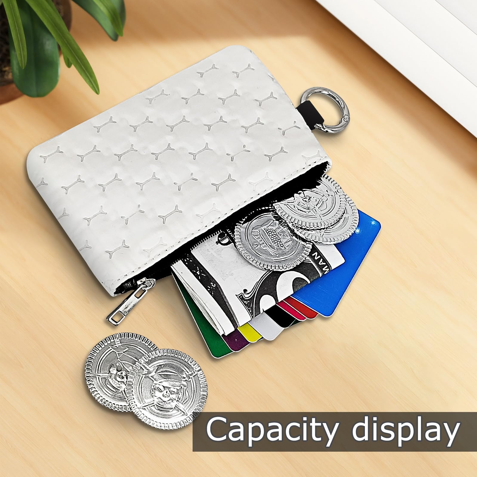 adistylinno-change-purse-porte-monnaie-blanc-mini-zip-12-cm image 4