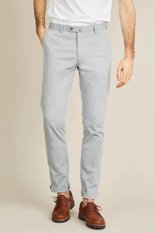 le-pantalon-chinos-homme-chino-a-rien-bleu-pantalon-coton-l-ger image 1