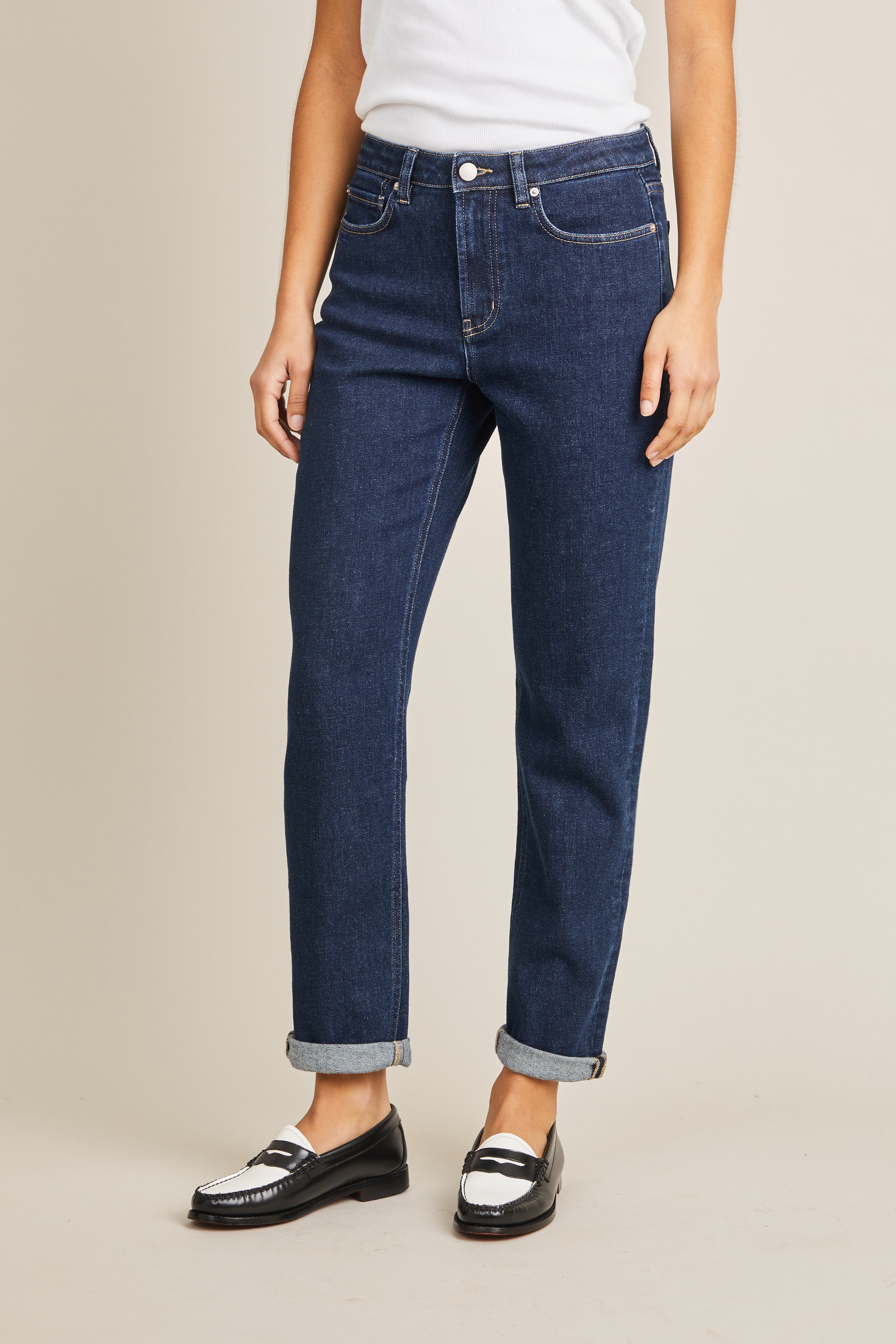 le-pantalon-jeans-femme-fm-lpwd-8-jean-girlfriend-bleu-recycle image 5
