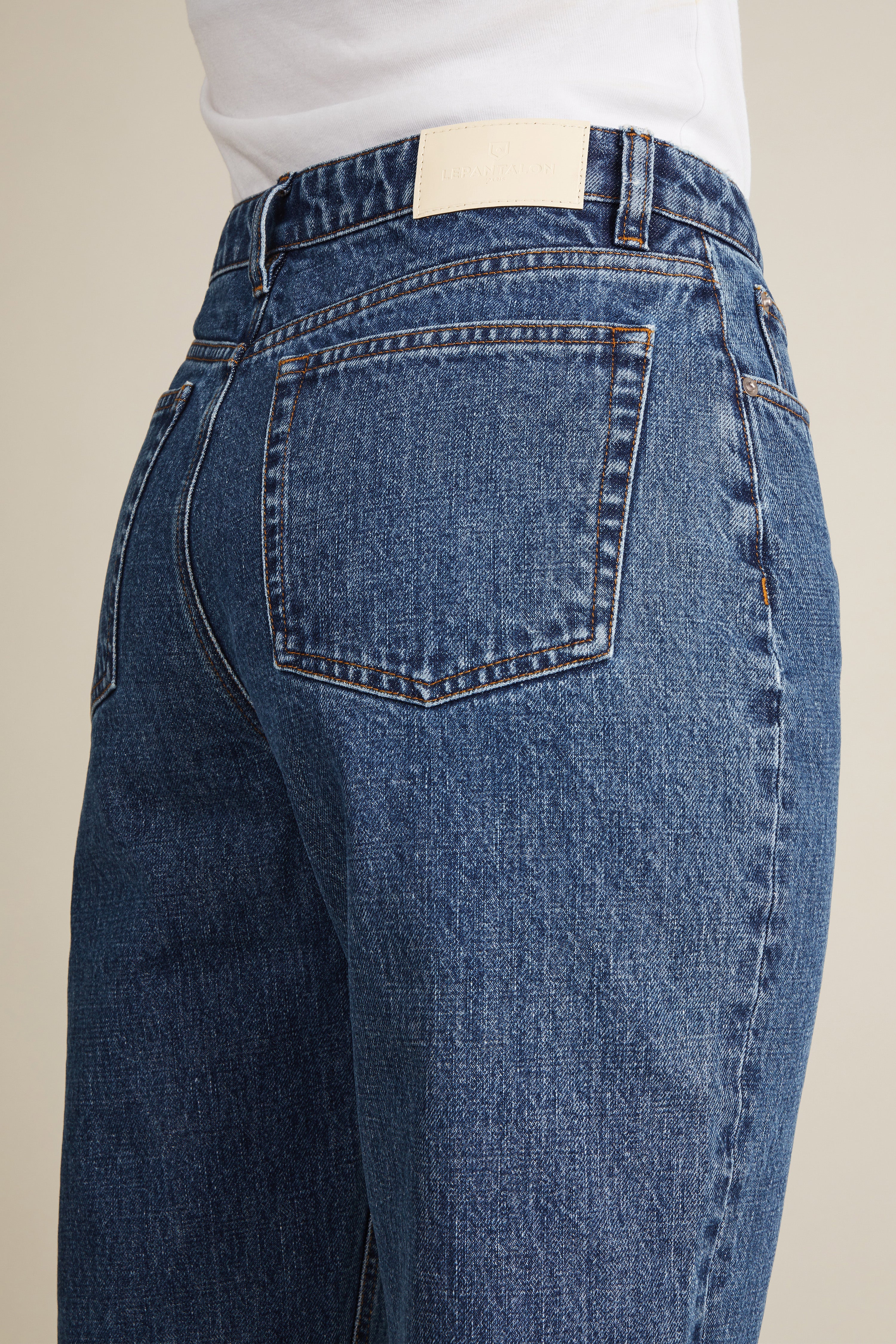 le-pantalon-jeans-homme-jean-droit-bleu-coton-bio-taille-34 image 3