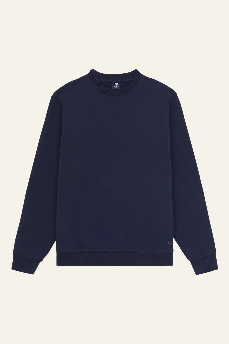 le-pantalon-sweats-homme-bleu-marine-coton-bio image 1