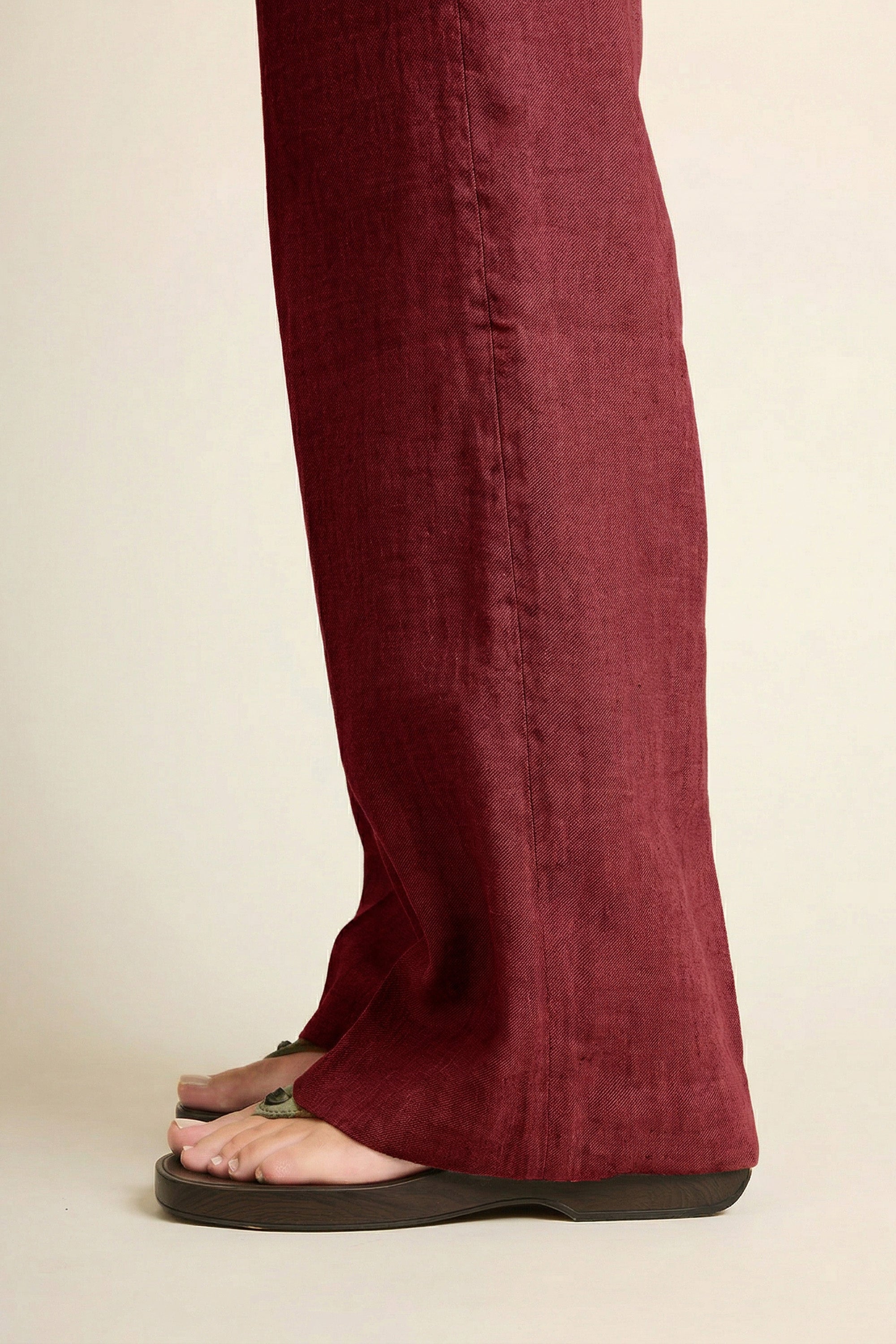 le-pantalon-pantalons-femme-wideleg-l-ger-rose-pantalon-taille-38 image 6