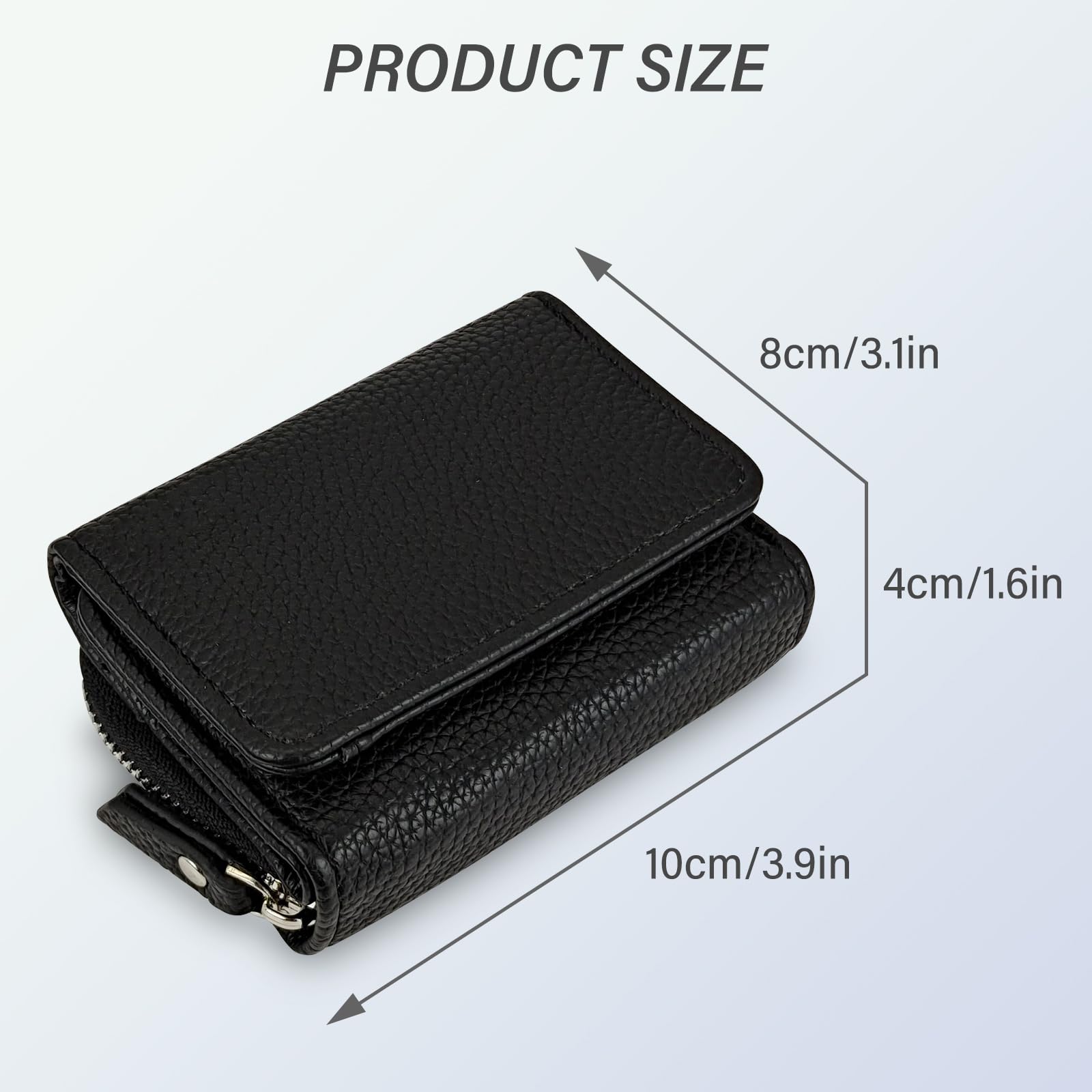 adistylinno-women-s-wallet-mini-portefeuille-triple-bouton image 4