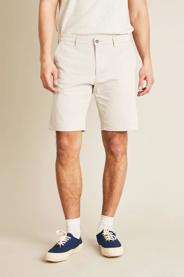 le-pantalon-bermudas-homme-fm-lpbl-1-bermuda-beige-coton-l-ger image 1