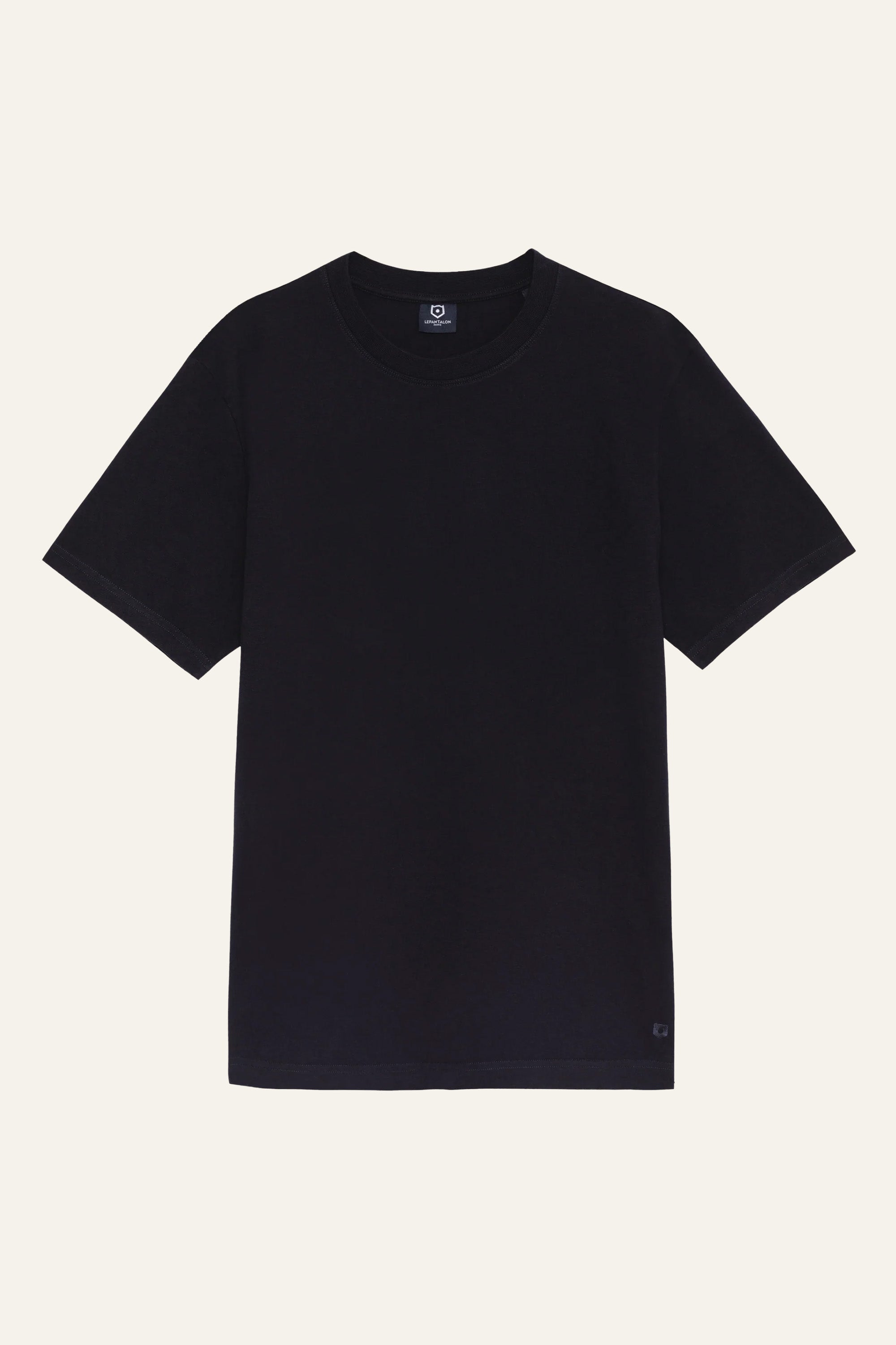 le-pantalon-t-shirts-homme-fm-lpts-7-noir-coton-bio image 1
