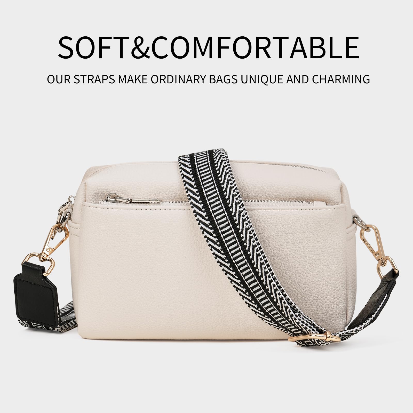 gaekeao-crossbody-bag-sangle-bandouliere-noire-tricot image 3