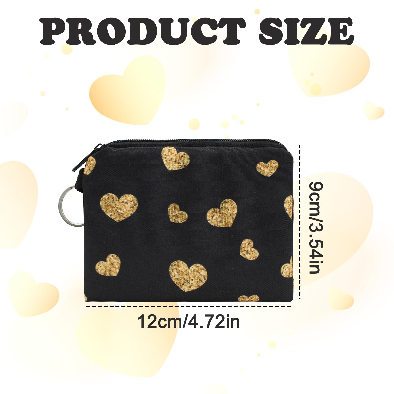 adistylinno-change-purse-mini-porte-monnaie-c-ur-noir-toile image 2