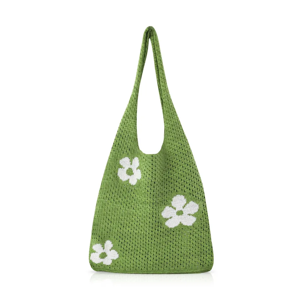 adistylinno-tote-bag-sac-plage-maille-crochet-kaki-vert image 1