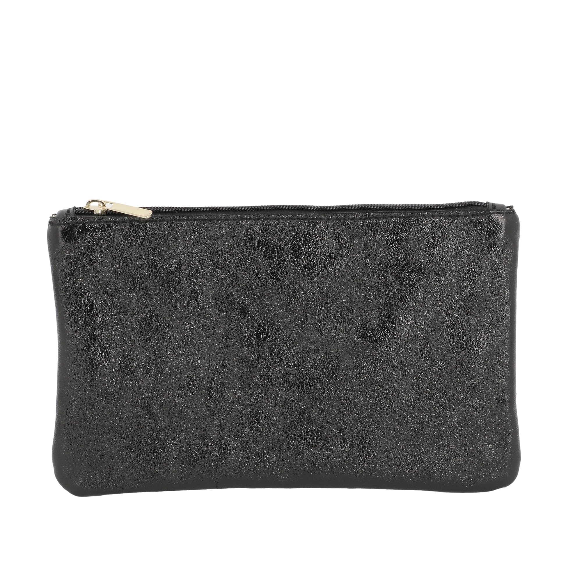 double-tree-porte-monnaie-cuir-pochette-noir-iris-23-cm image 1
