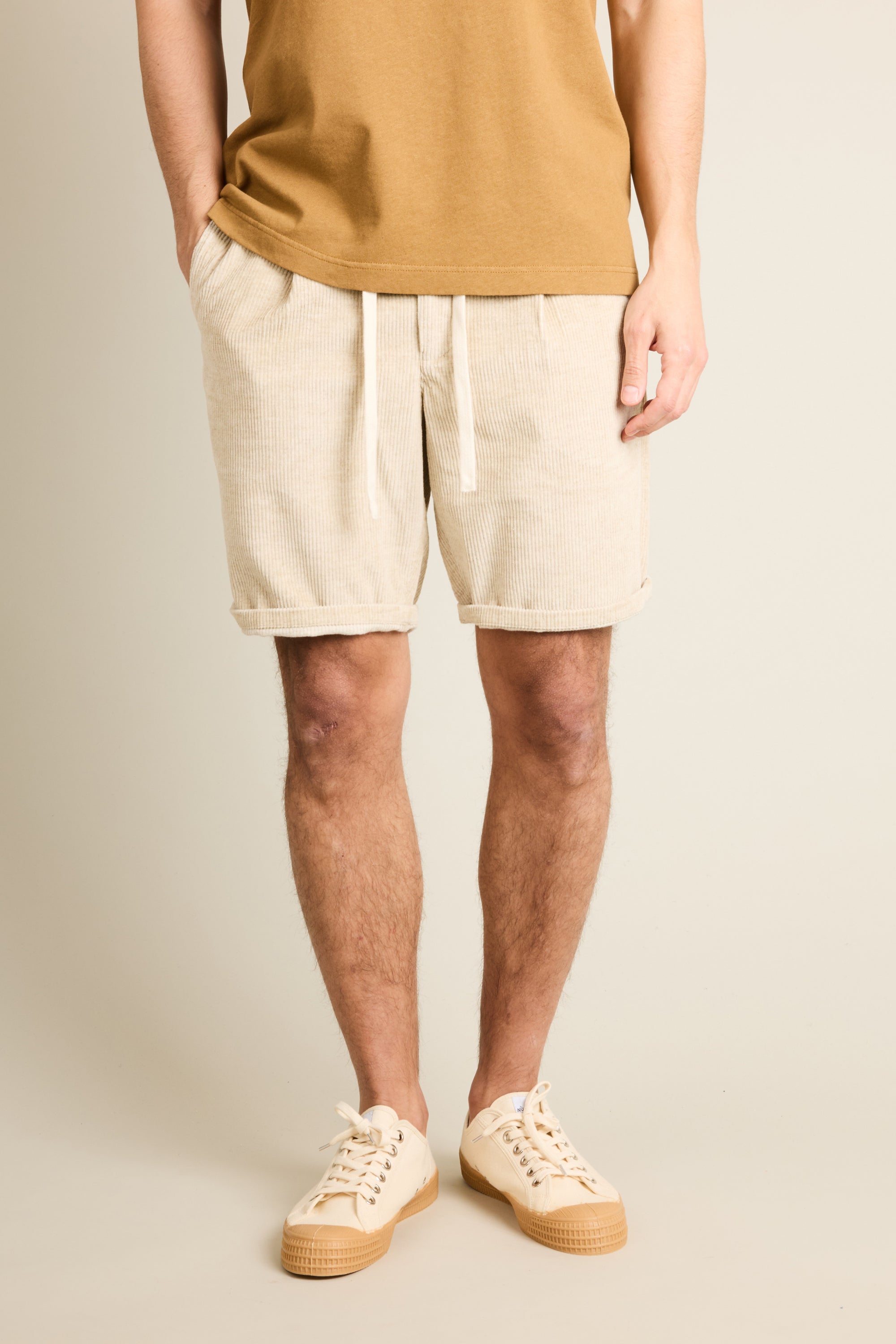 le-pantalon-bermuda-velours-cru-bermuda-homme image 1