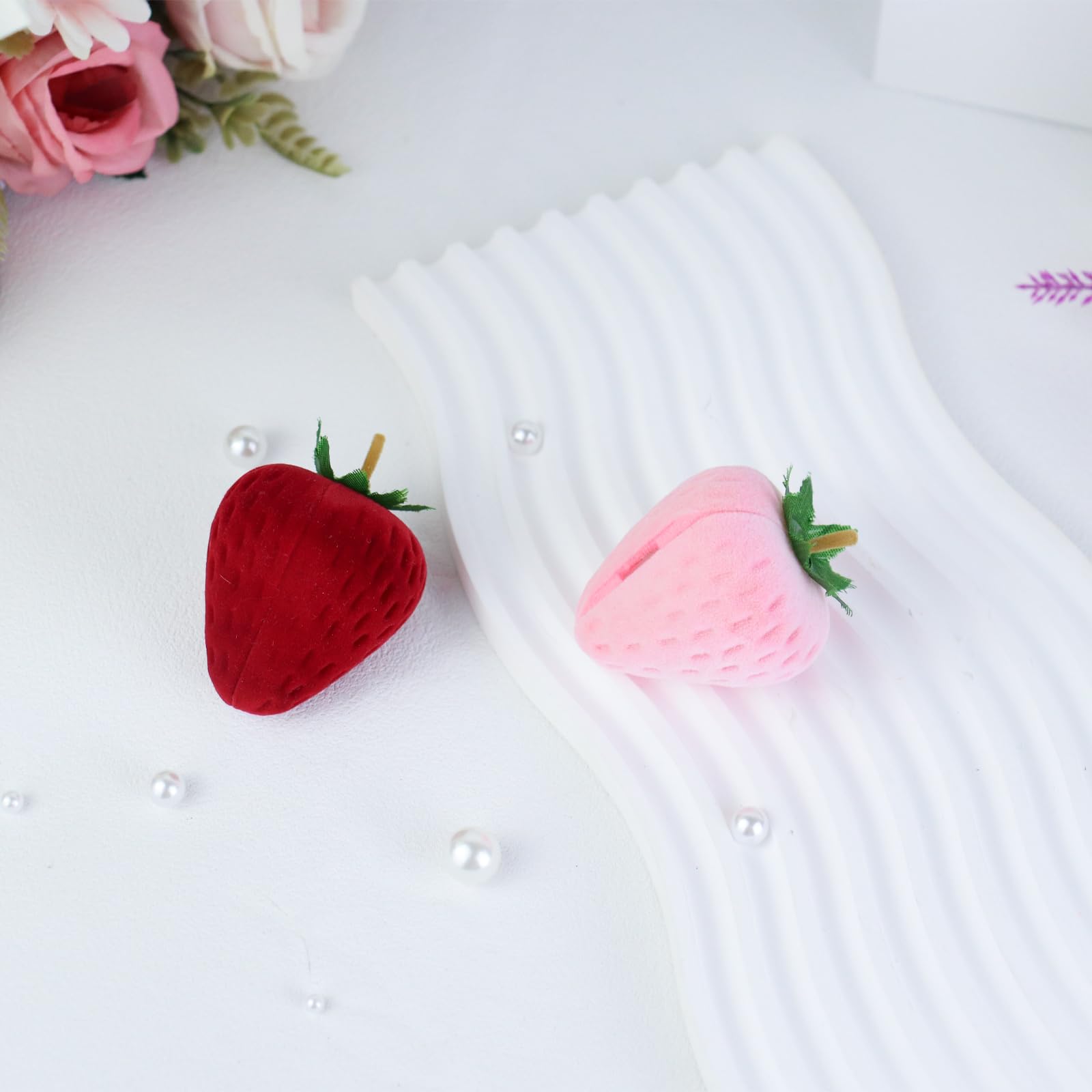 adistylinno-jewelry-box-bo-te-bijoux-fraise-rose-rouge-lot-2 image 4