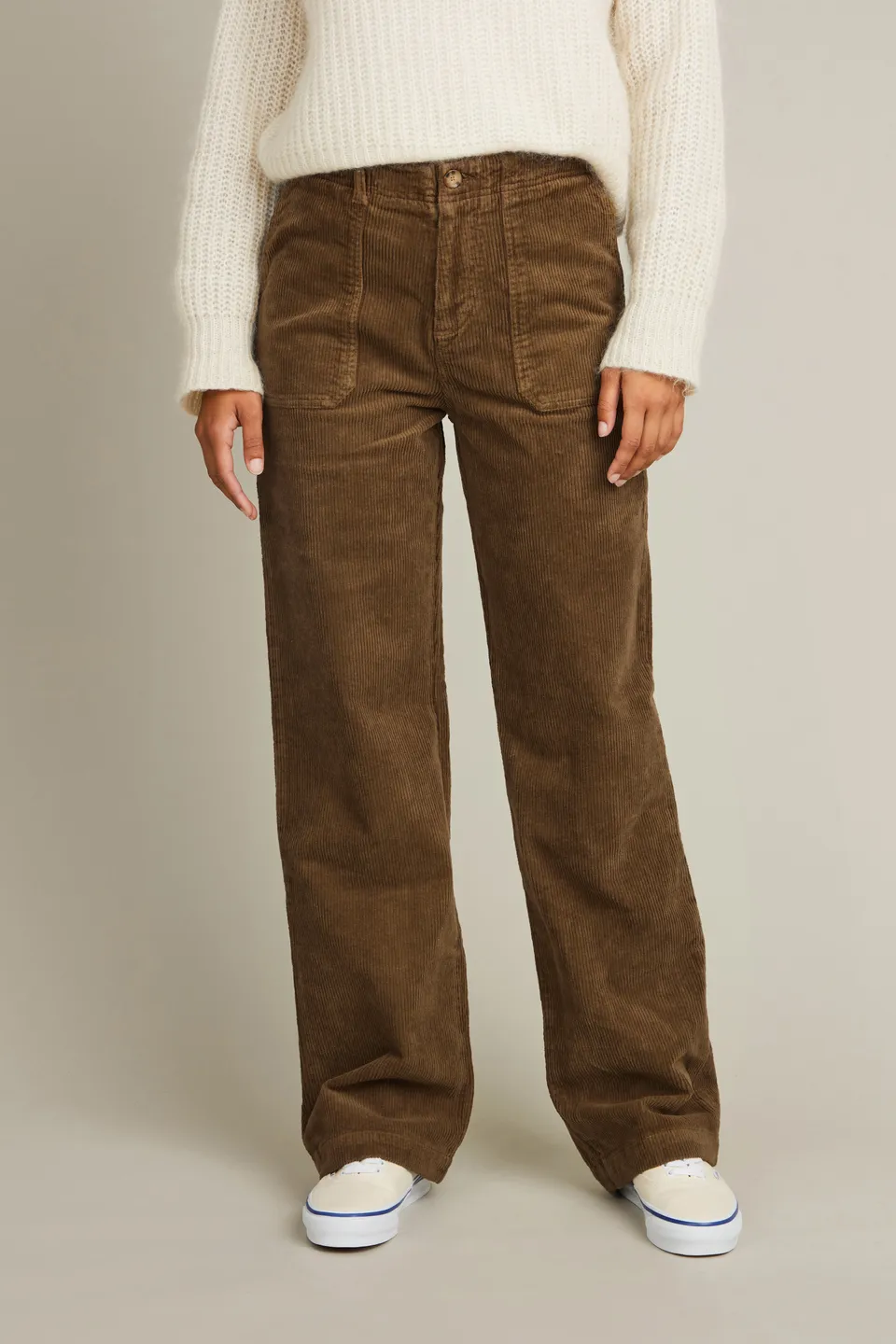 le-pantalon-carpenter-velours-brun-pantalon-homme-droit image 1