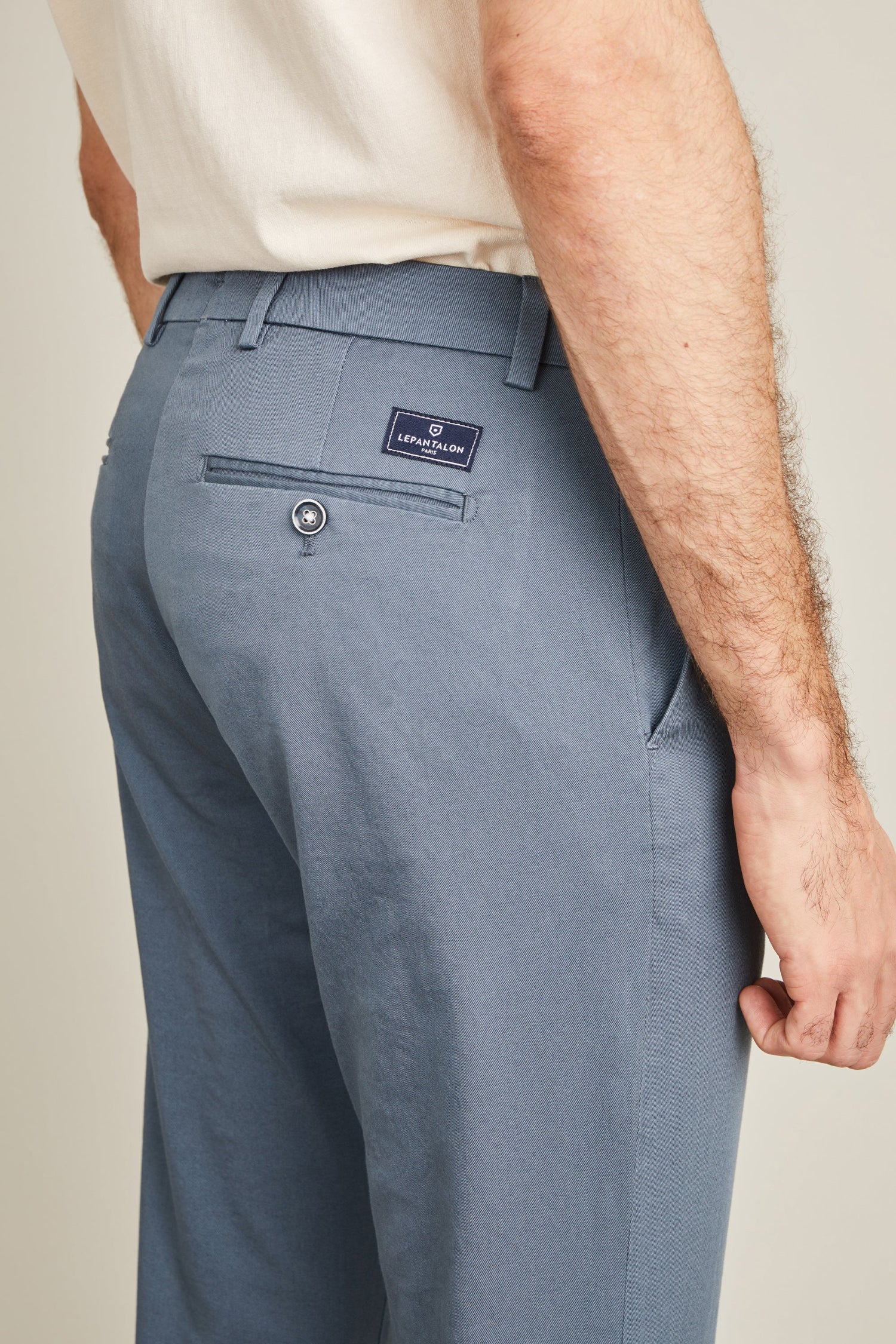 le-pantalon-chinos-homme-chino-bleu-jasmin-coton-semi-slim image 7