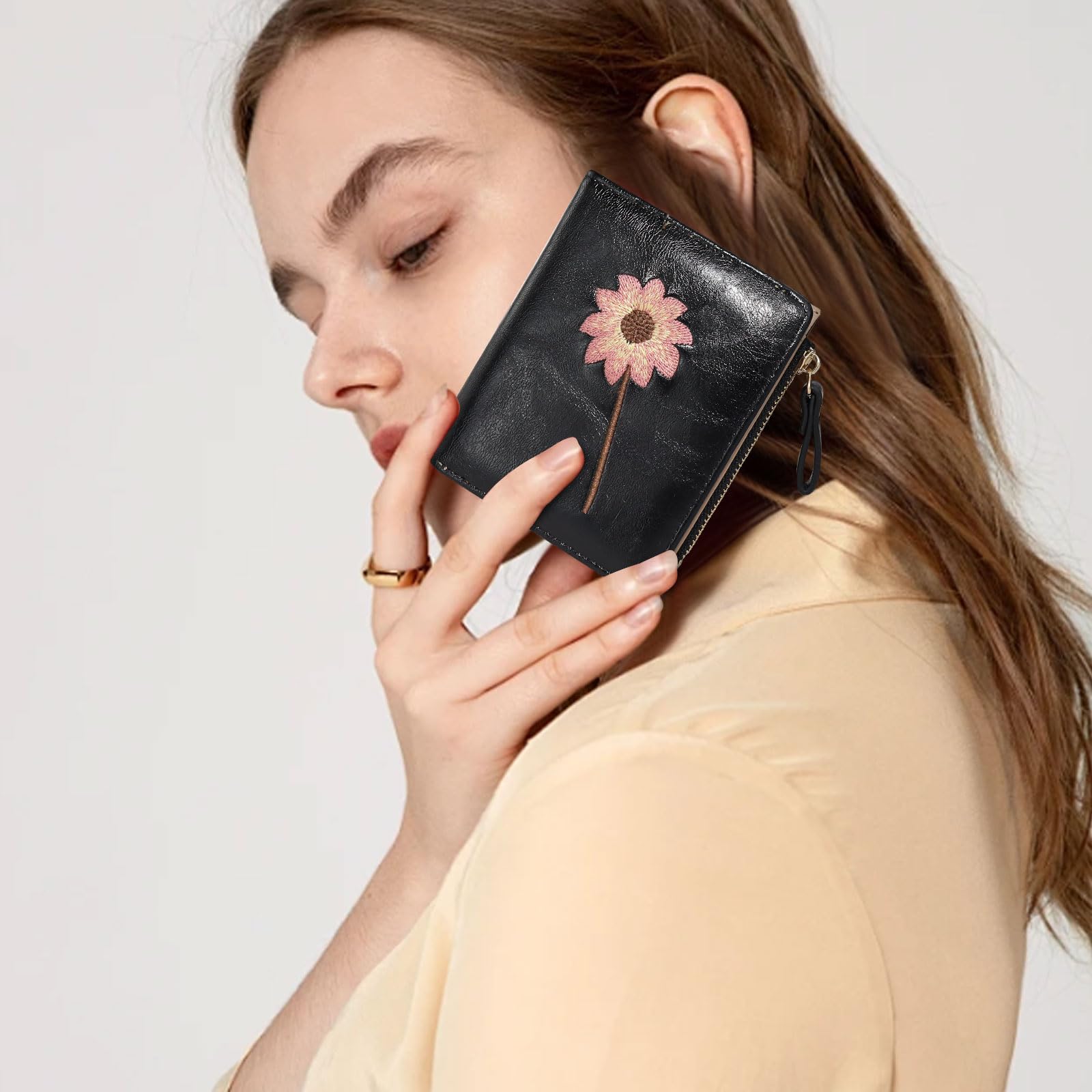 adistylinno-women-s-wallet-petit-portefeuille-floral-6-cartes image 5