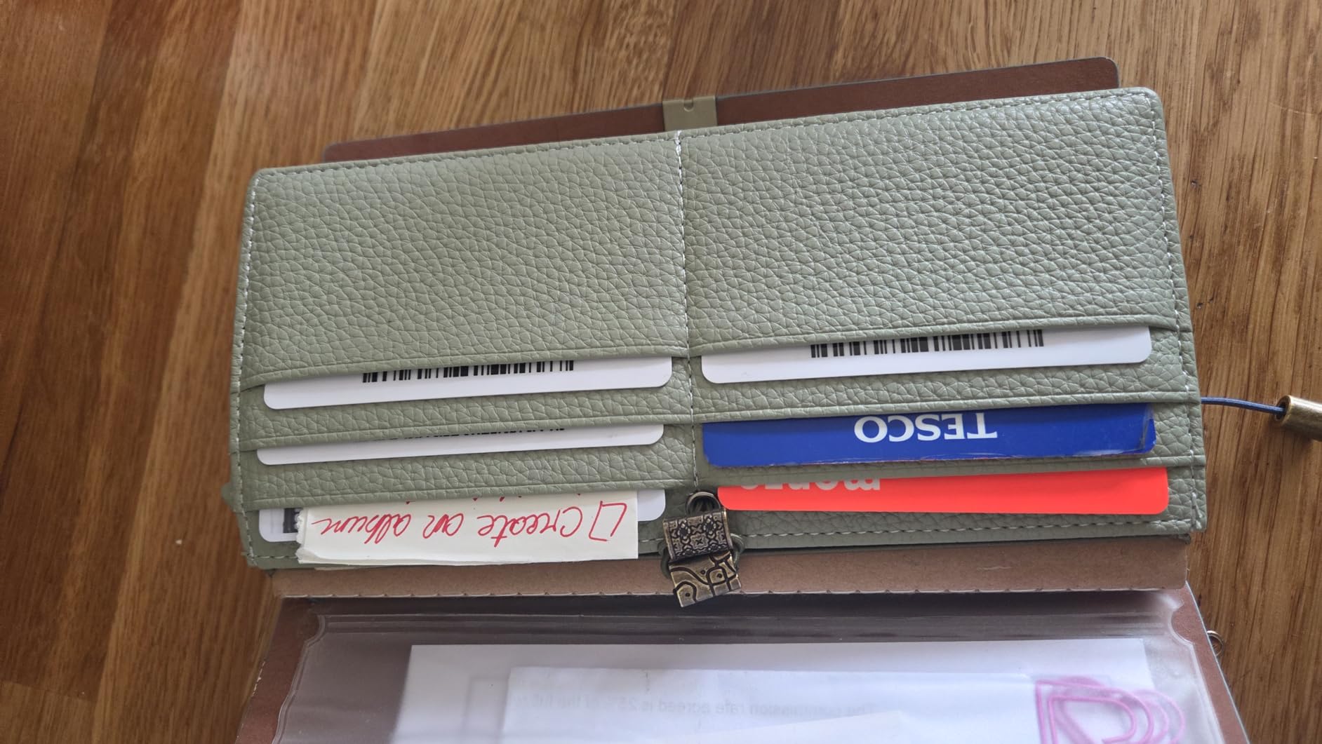 Billets pliés