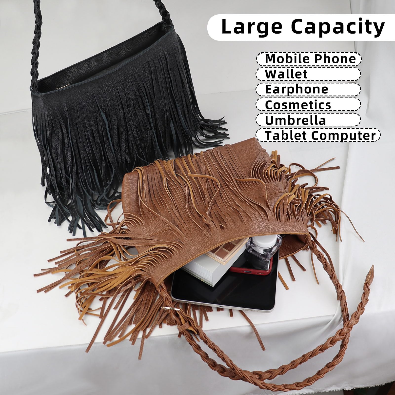 adistylinno-crossbody-bag-sac-bandouli-re-franges-marron image 5