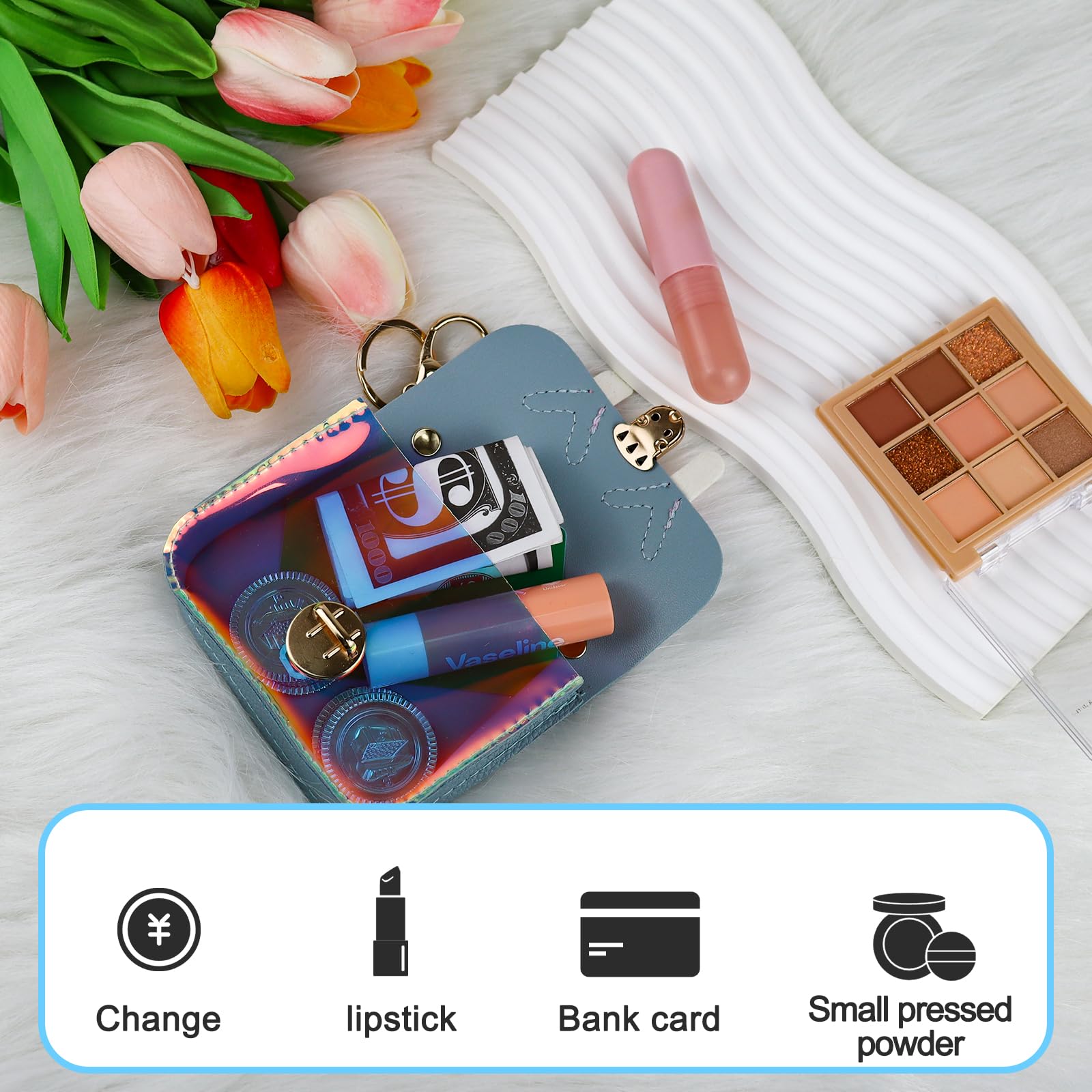 adistylinno-women-s-wallet-mini-portefeuille-bleu-porte-cl-s image 3