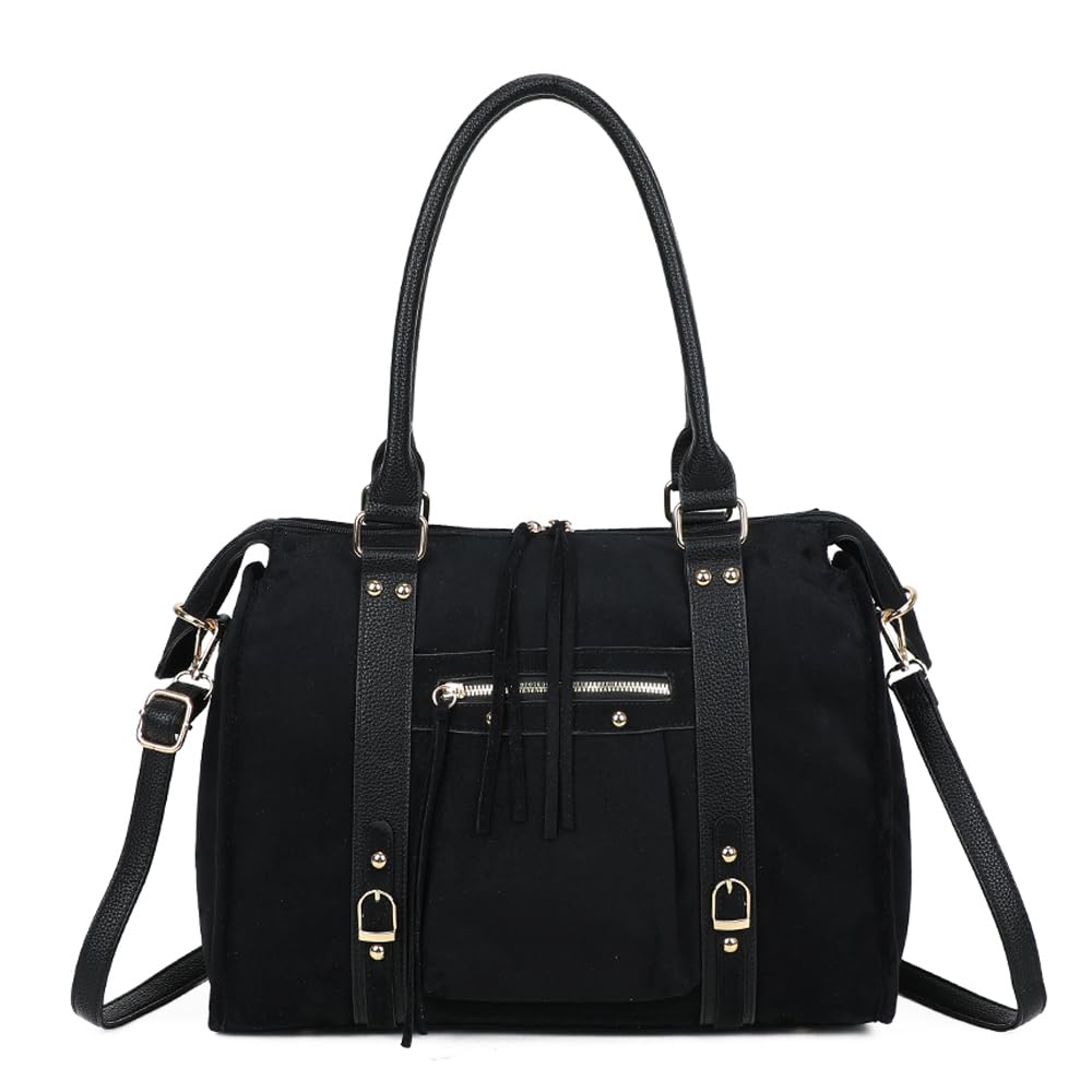 double-tree-sac-main-sac-bowling-femme-marron-a4-souple image 8