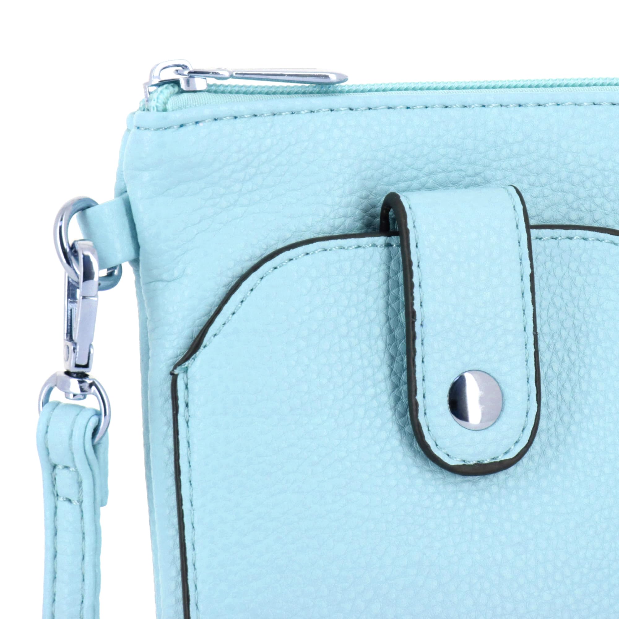 flora-co-pochettes-t-l-phones-pochette-bleu-clair-simili-cuir image 6