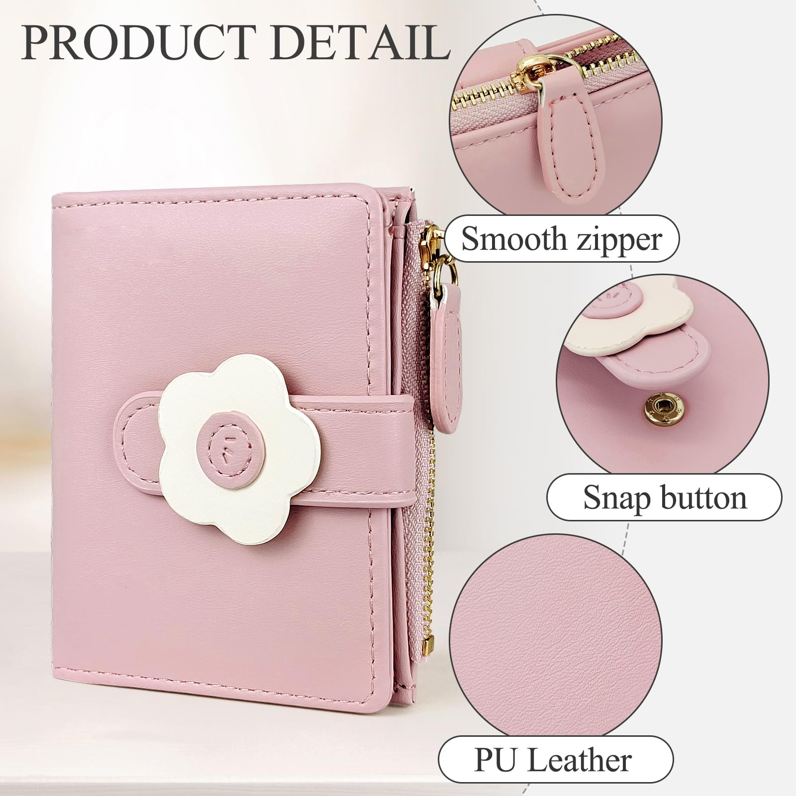 adistylinno-petit-portefeuille-femme-floral-rose-cuir-5-cartes image 2