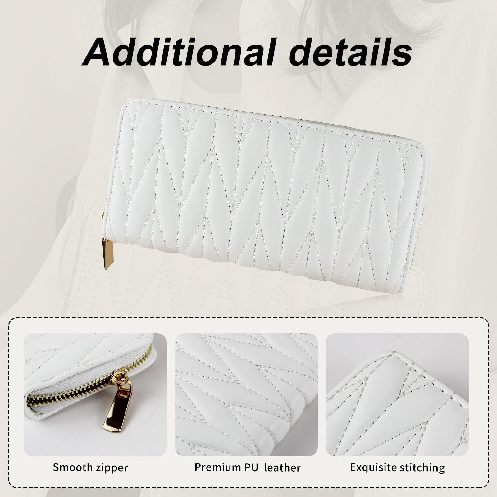 adistylinno-women-s-wallet-portefeuille-blanc-matelass image 3