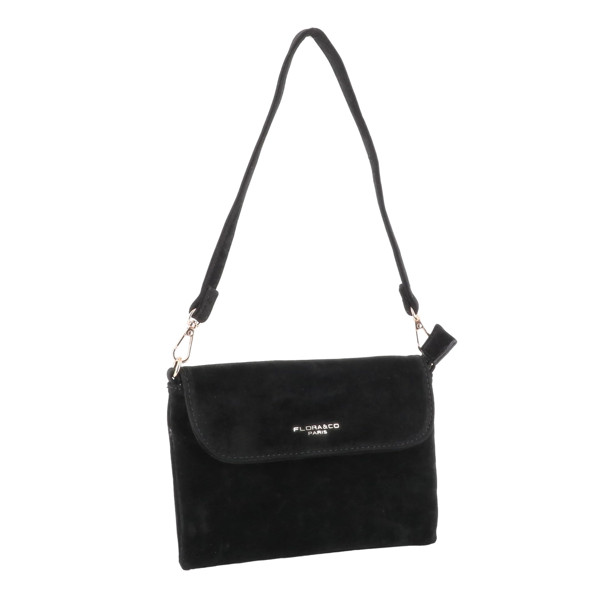 flora-co-bandouli-res-mini-sac-bandouli-re-noir-effet-daim image 5