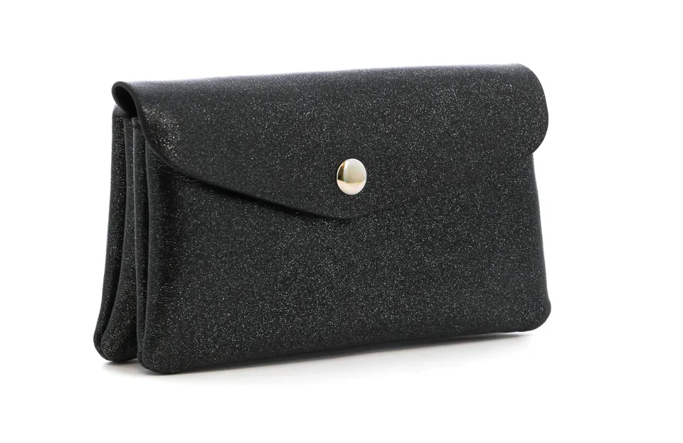 flora-co-porte-feuille-mi-long-noir-iris-magn-tique-femme image 1