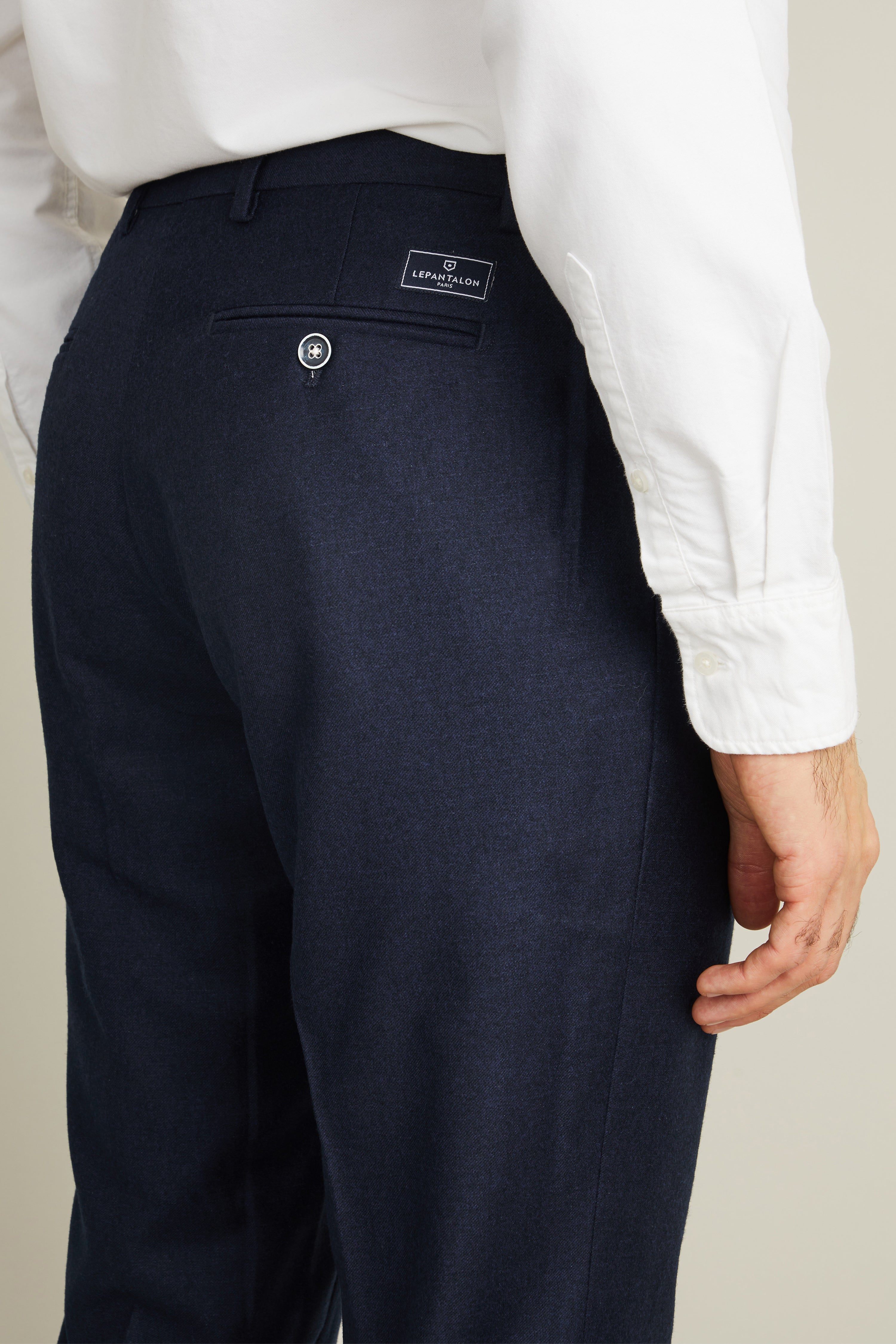 le-pantalon-flanelle-fm-lpfr-3-pantalon-homme-bleu-chin-laine image 3