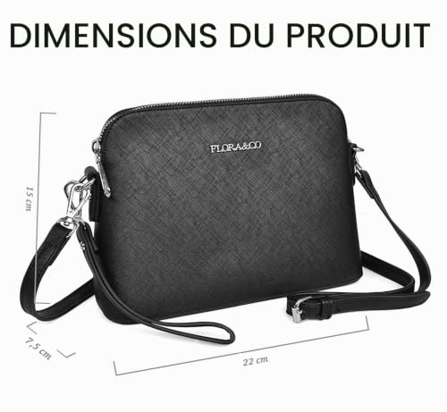 flora-co-sacs-bandouli-res-sac-trap-ze-noir-saffiano image 8