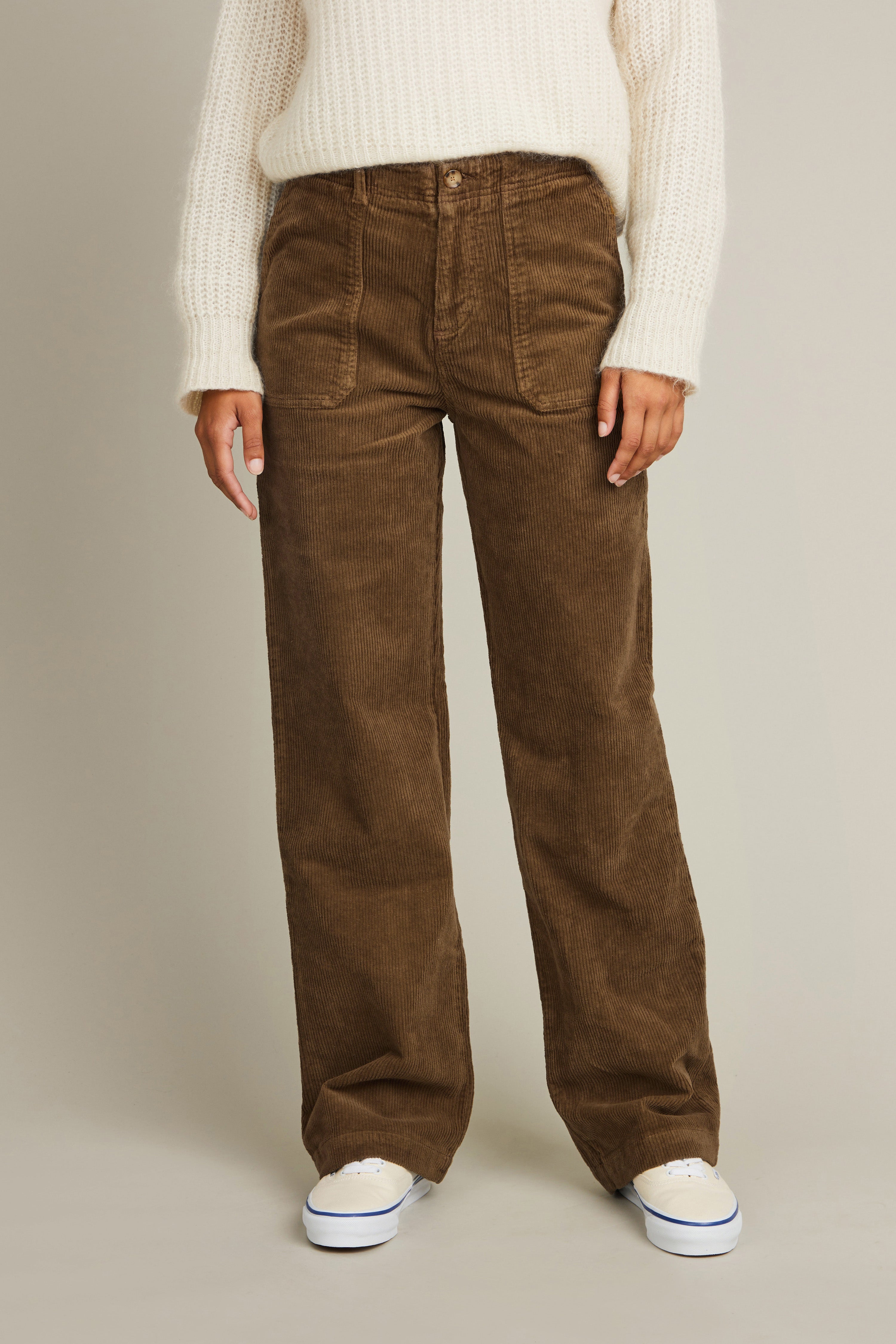 le-pantalon-carpenter-velours-brun-pantalon-homme-droit image 1