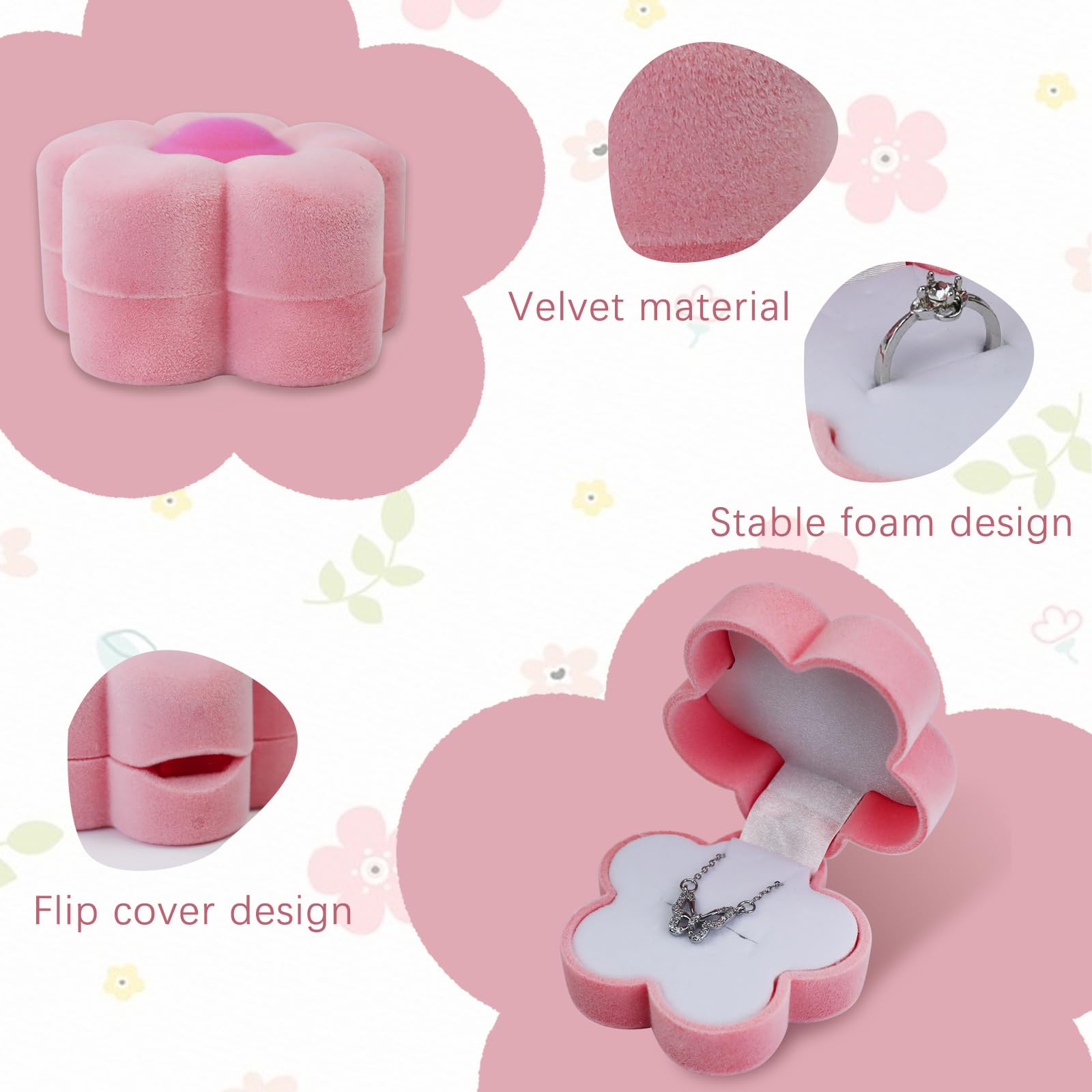 adistylinno-jewelry-box-bo-te-bague-velours-rose-fleur image 3