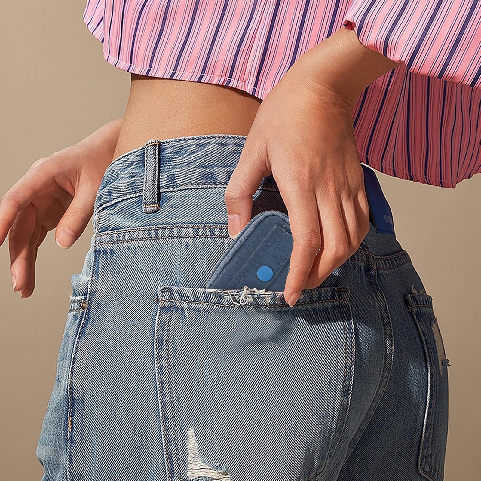 adistylinno-change-purse-porte-monnaie-bleu-mini-ours-9-cm image 6