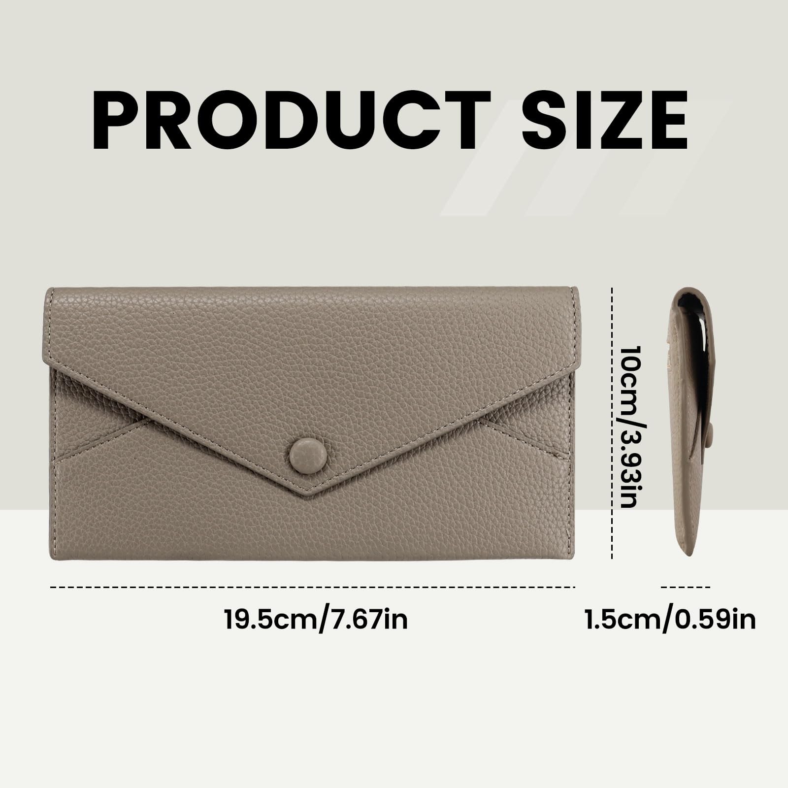 adistylinno-women-s-wallet-portefeuille-rfid-kaki-clair image 5
