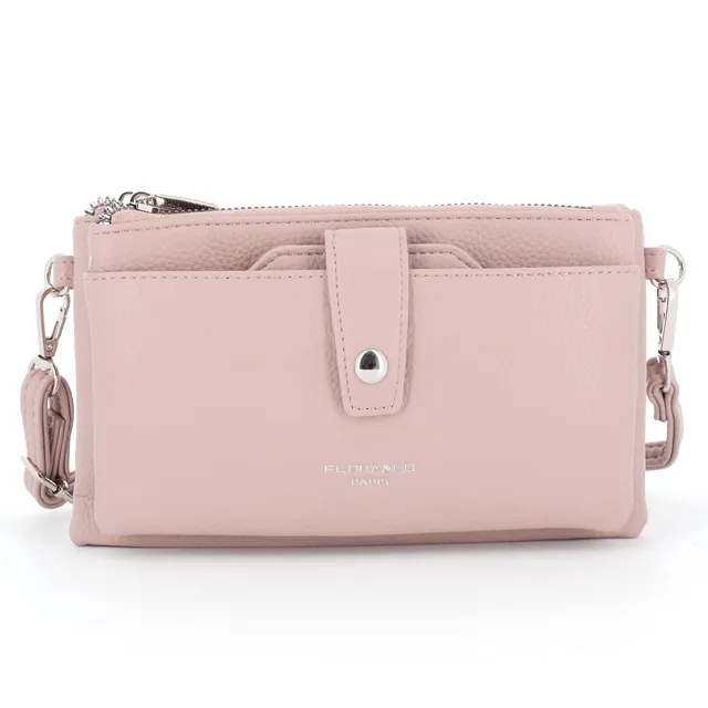 flora-co-pochettes-t-l-phones-pochette-rose-porte-cartes image 1