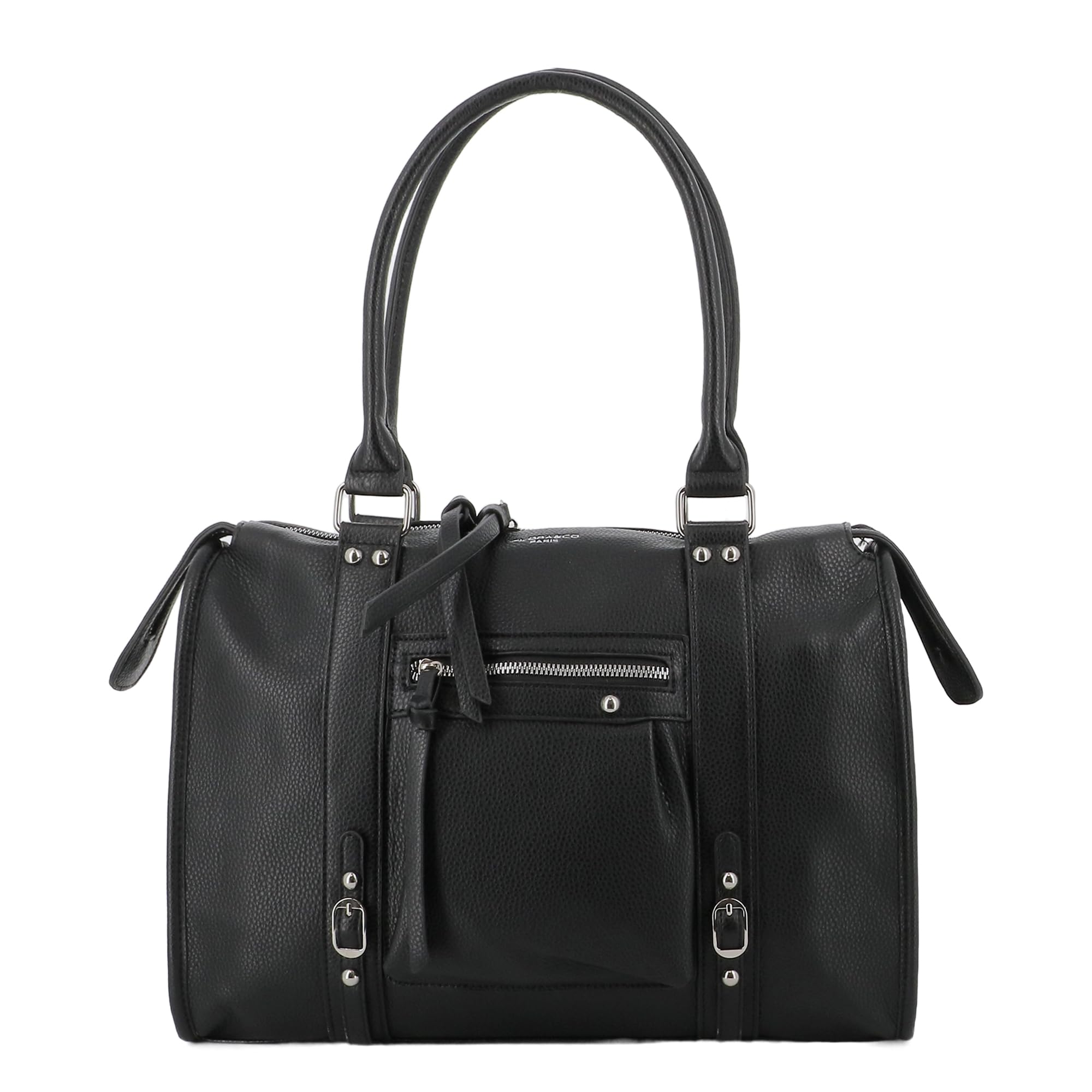 flora-co-sacs-bandouli-res-sac-noir-taille-l-multipoches image 1
