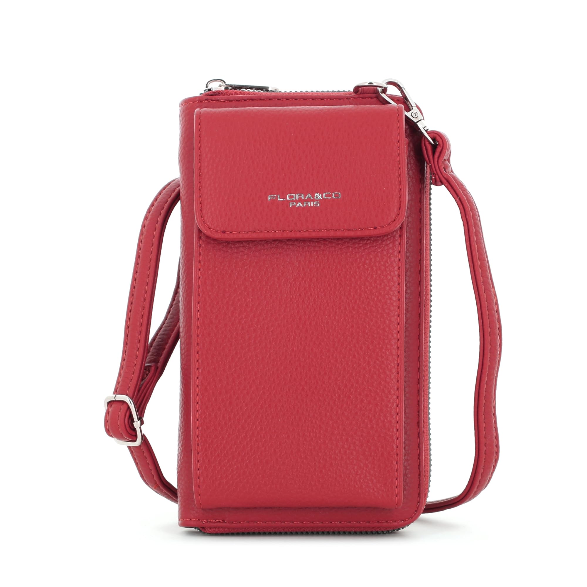 flora-co-pochettes-t-l-phones-pochette-t-l-phone-bleu-marine-simil image 8
