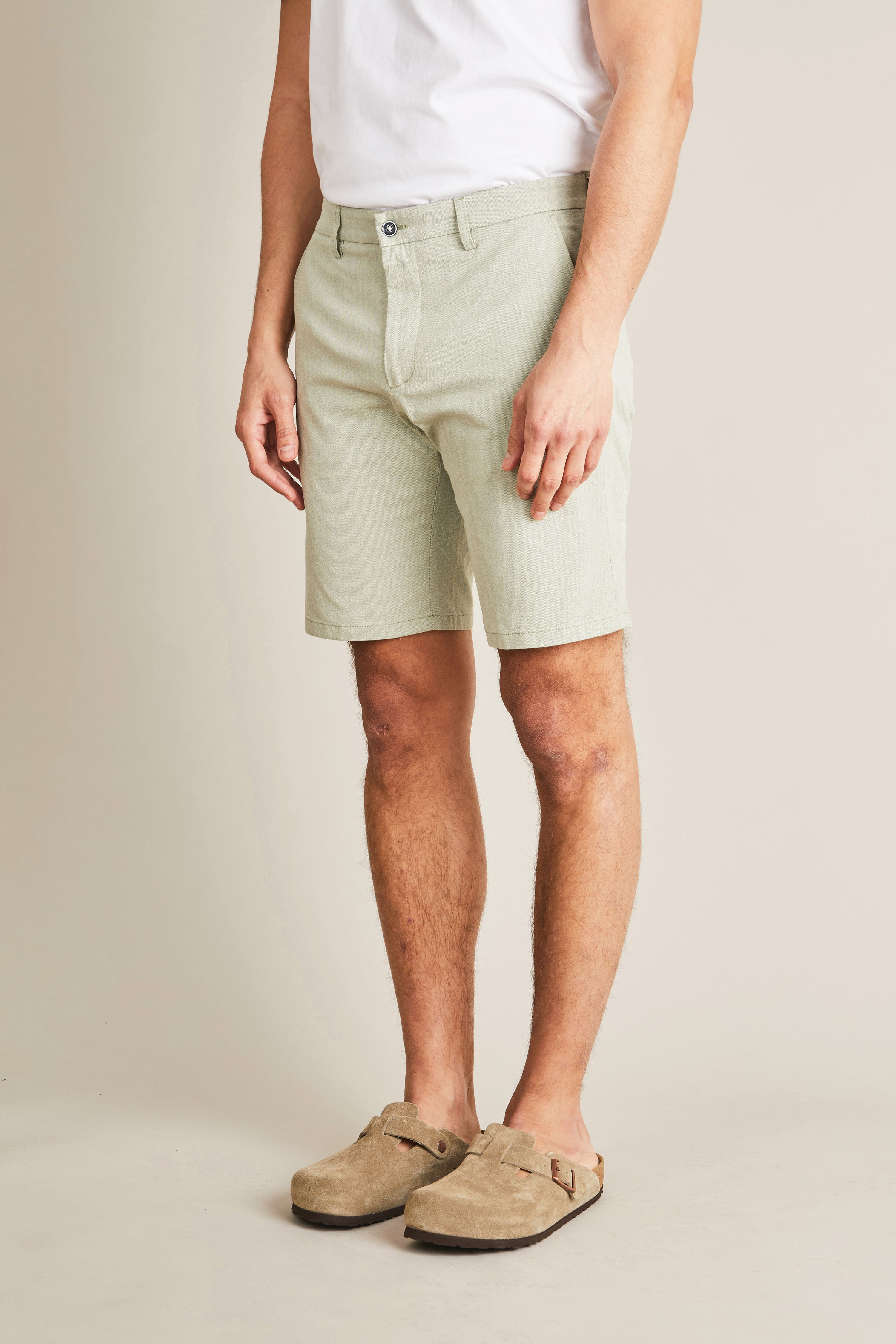 le-pantalon-bermuda-a-rien-vert-olive-short-coton-l-ger image 4