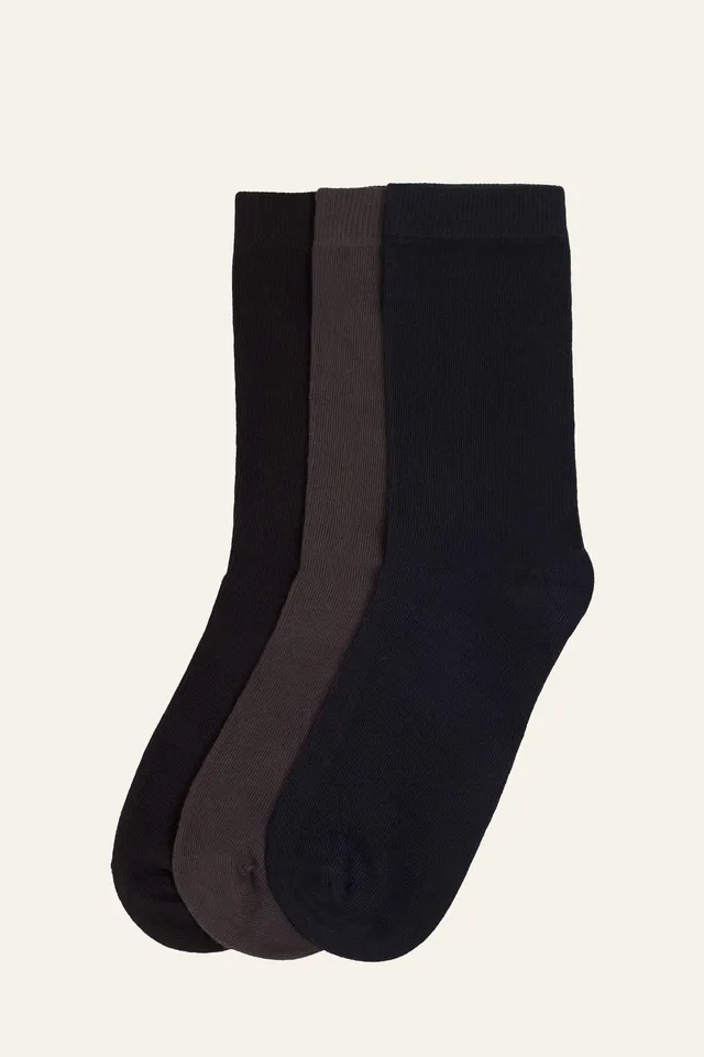 le-pantalon-accessoires-pack-3-chaussettes-femme-coton-bio image 1