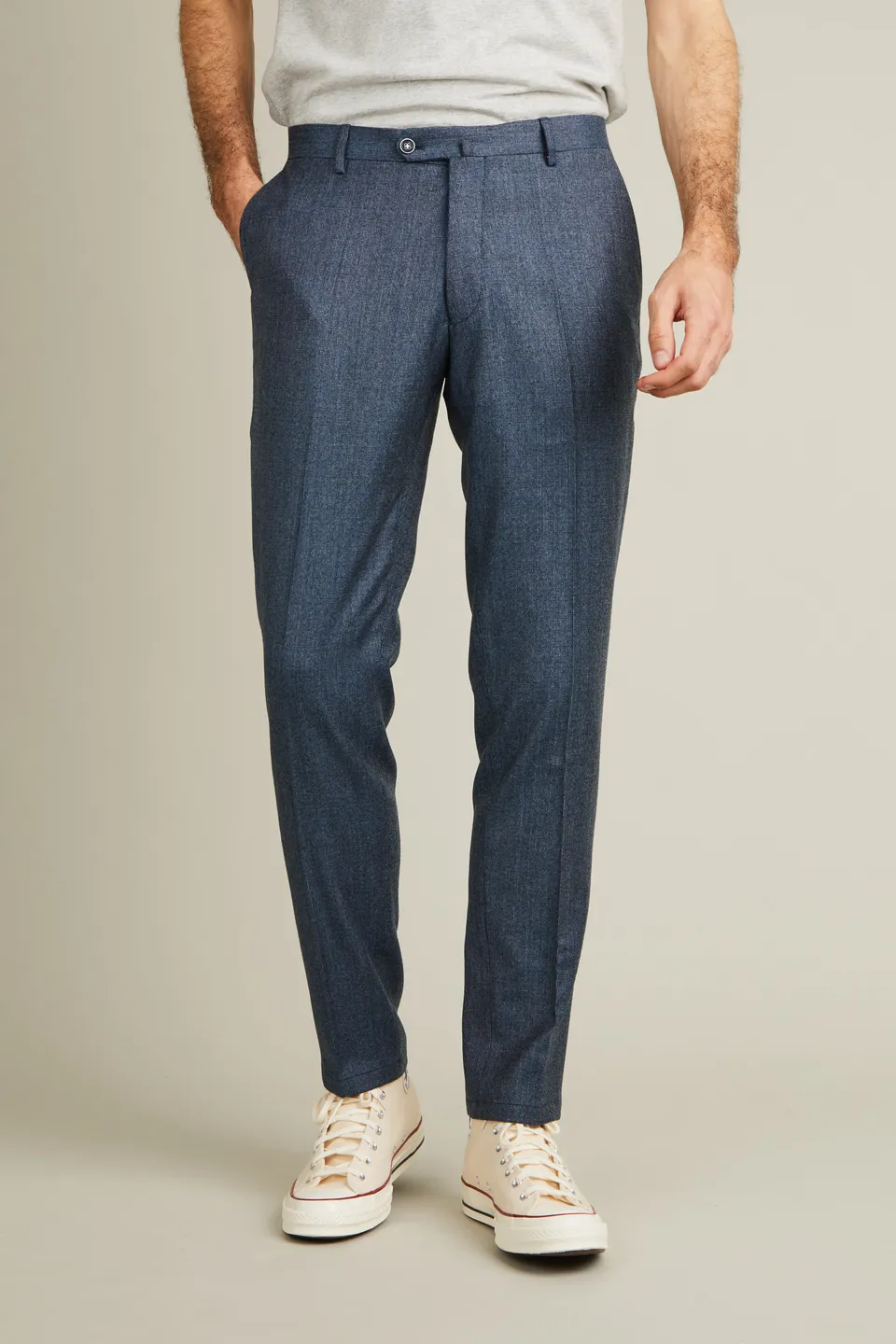 le-pantalon-flanelle-fm-lpfr-4-pantalon-homme-bleu-tweed image 1