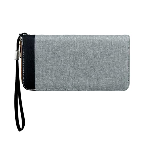 adistylinno-men-s-wallet-portefeuille-homme-gris-toile-zip image 8