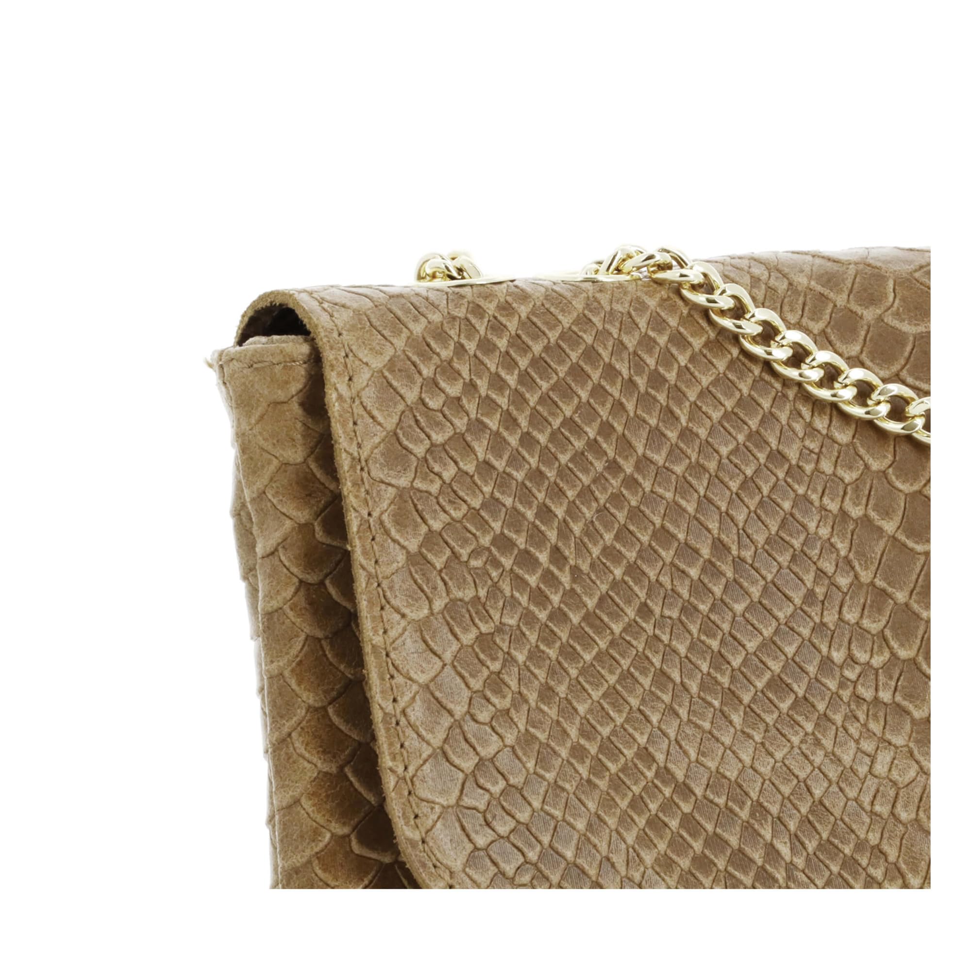 double-tree-sac-bandouli-re-cuir-v-ritable-serpent-taupe image 8
