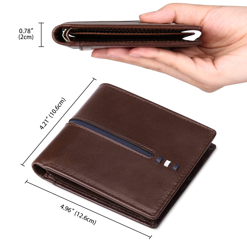 gaekeao-card-holder-wallet-portefeuille-homme-cuir-rfid-11-cartes image 4