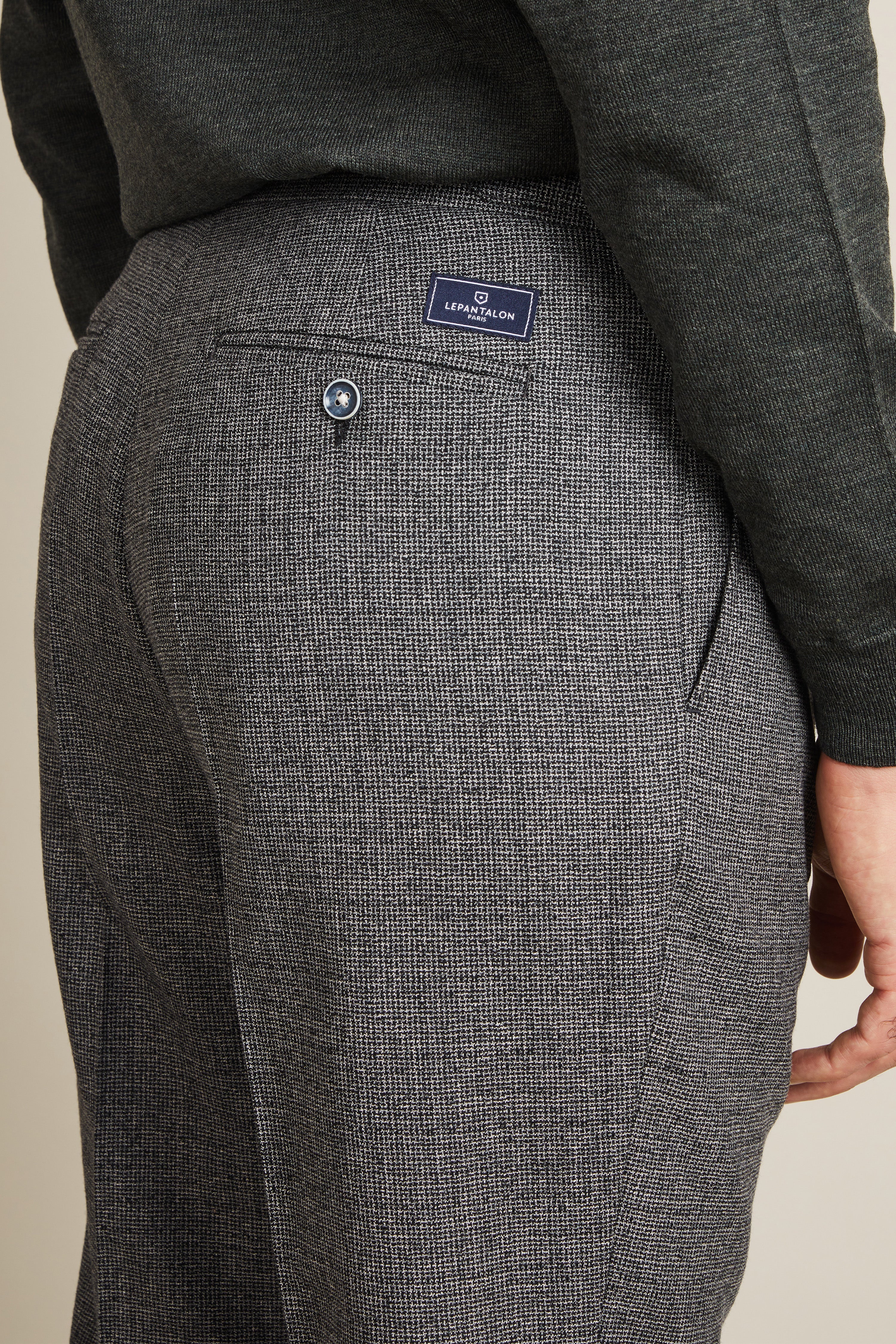 le-pantalon-flanelle-fm-lpfp-4-pantalon-laine-gris-pinces image 7