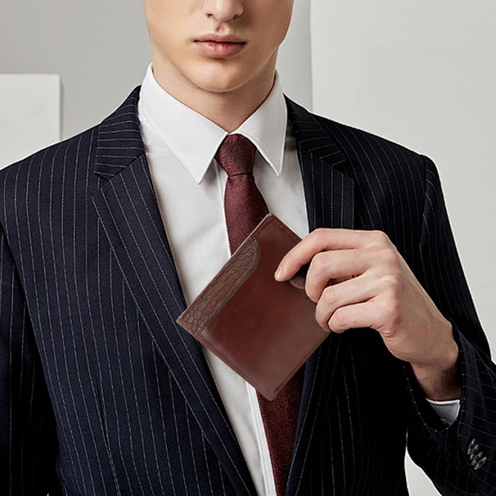 adistylinno-men-s-wallet-portefeuille-homme-marron-vintage image 6