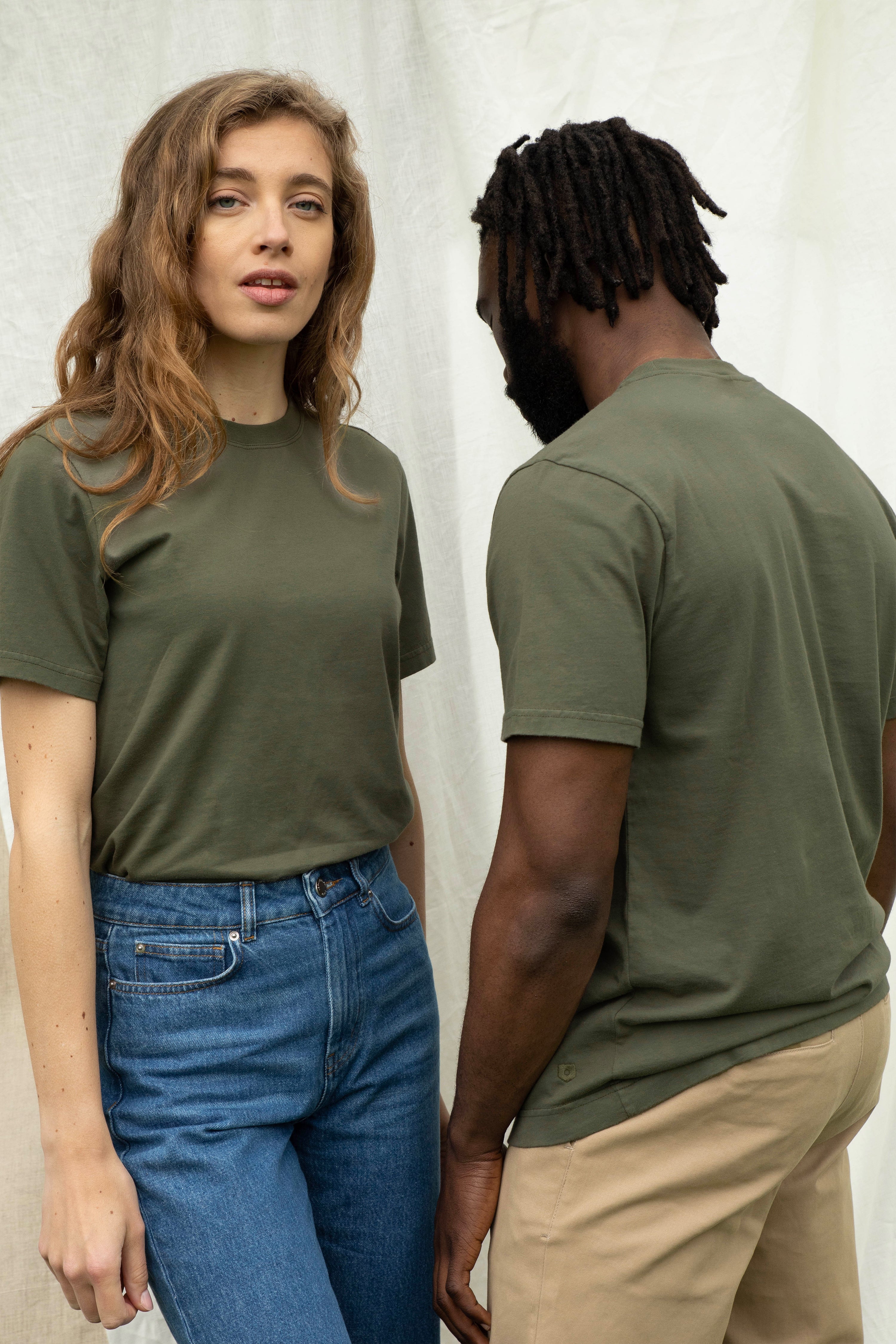 le-pantalon-t-shirts-homme-tee-shirt-kaki-coton-bio image 4