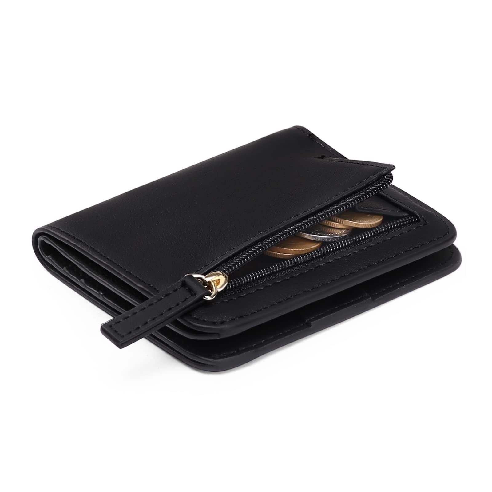 gaekeao-women-s-small-wallet-portefeuille-femme-noir image 1