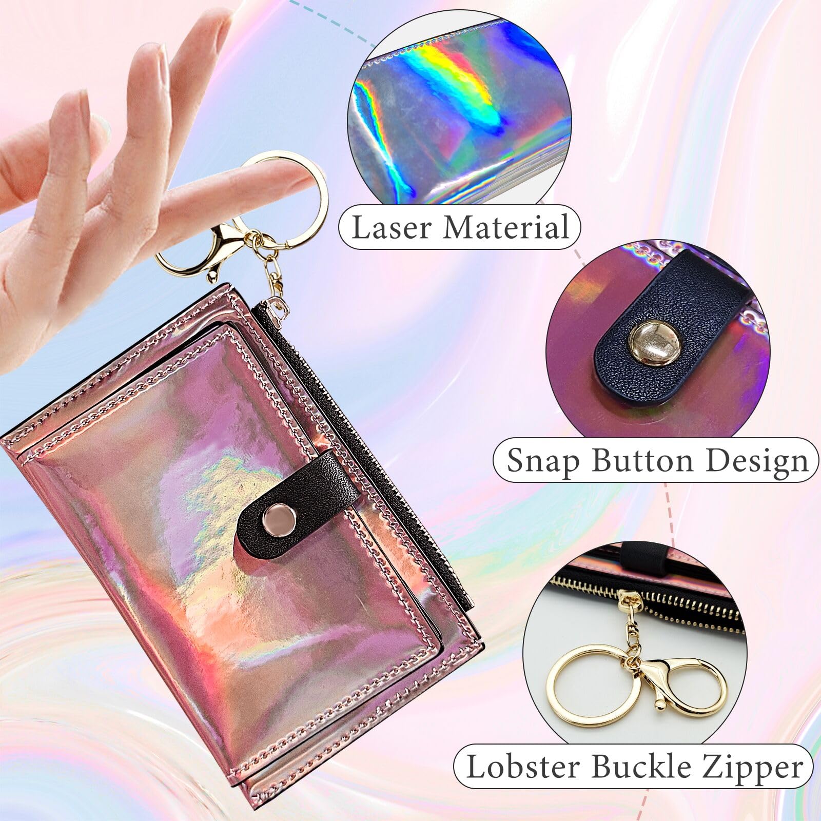 adistylinno-card-wallet-porte-cartes-argent-cuir-zipp image 3