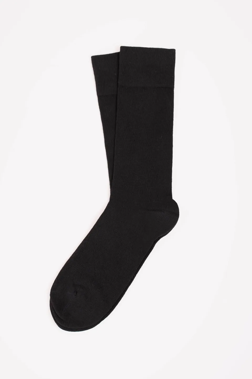 le-pantalon-accessoires-chaussettes-homme-noires-coton-bio image 1
