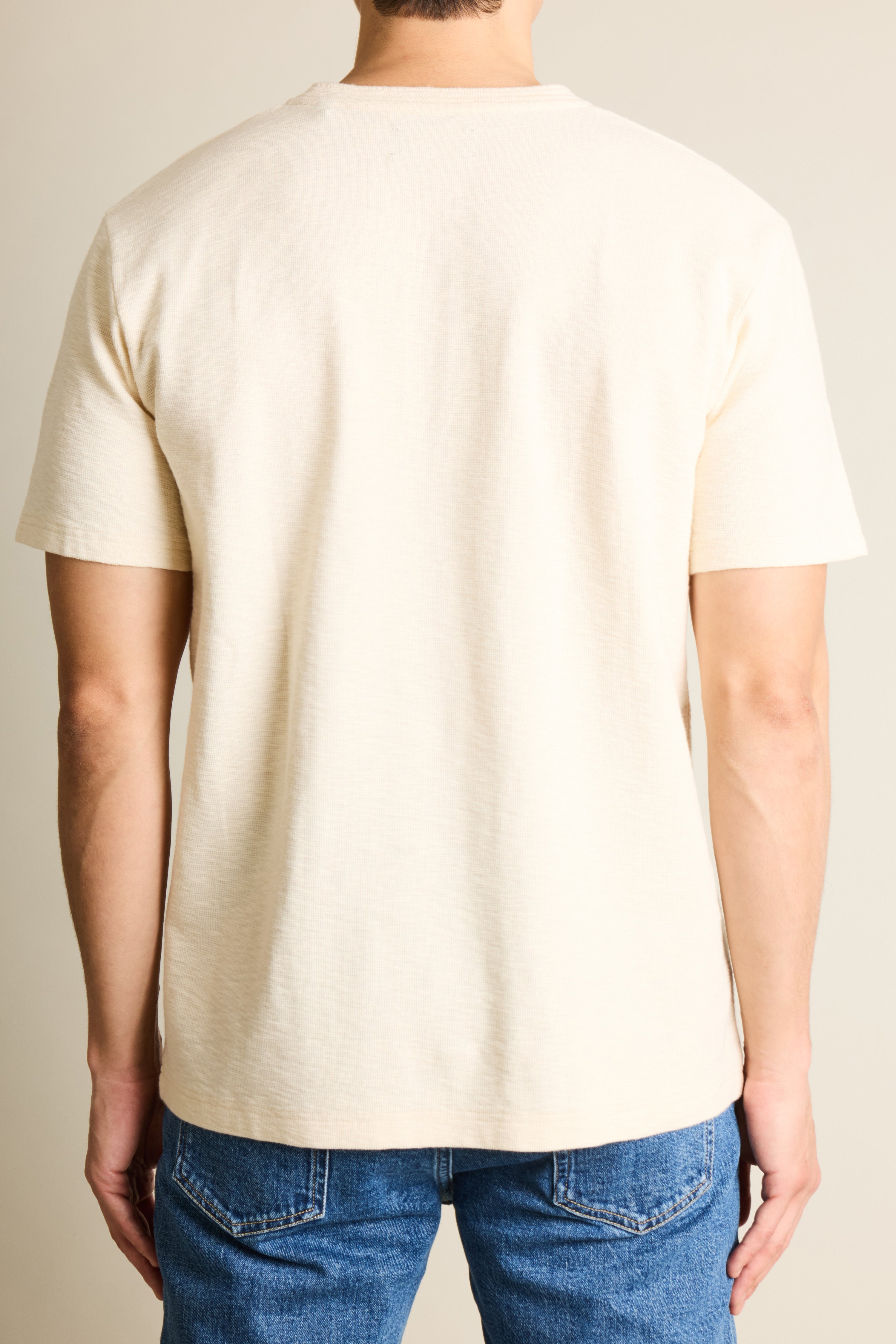 le-pantalon-t-shirts-homme-henley-tee-shirt-cru-coton image 4